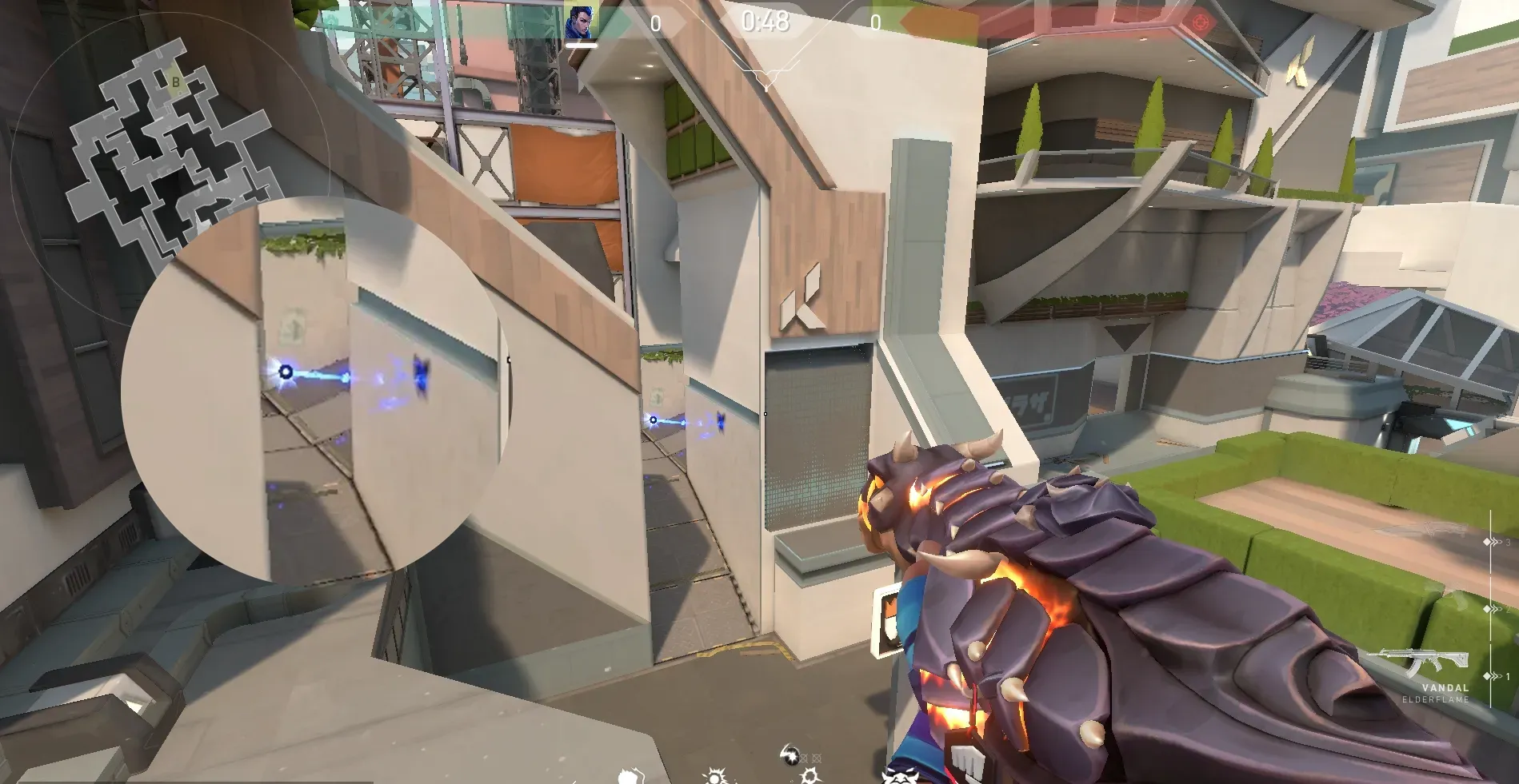 Yoru Blindside on Split Attack Site A — step 3 of 3: Result