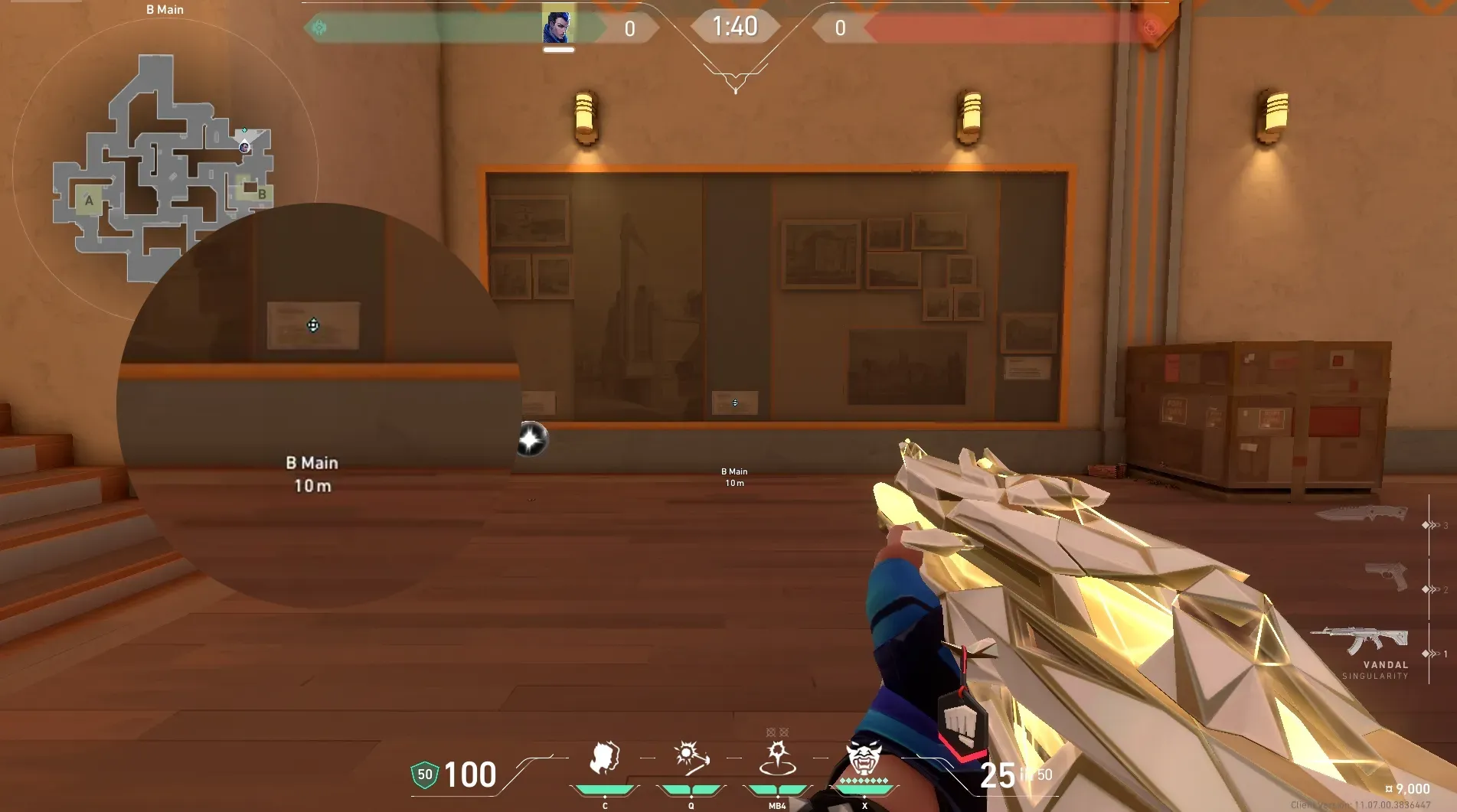 B Main to B Backsite — Yoru lineup on Sunset