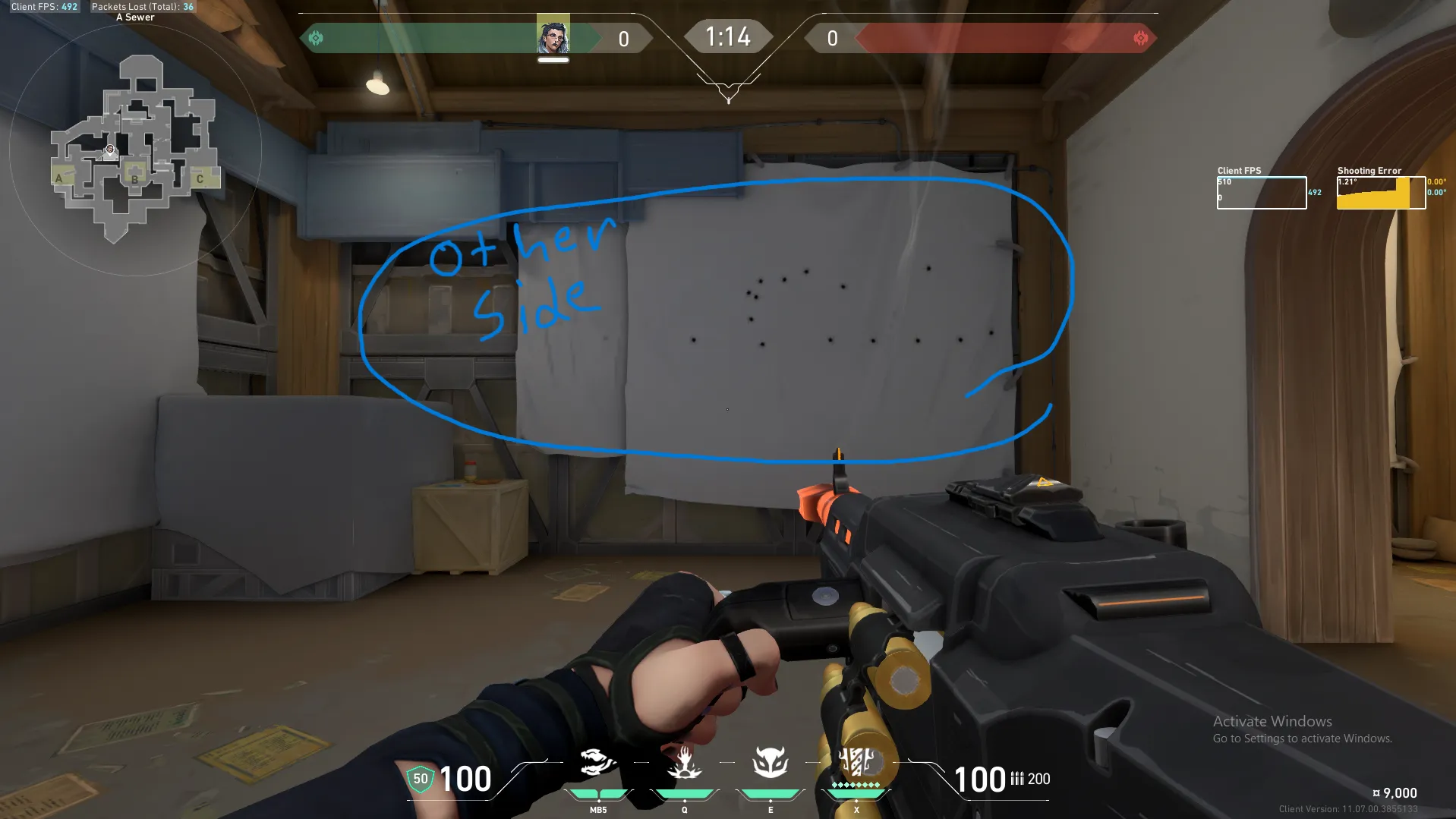 Fade Haunt on Haven Defense Site A — step 6 of 6: Result