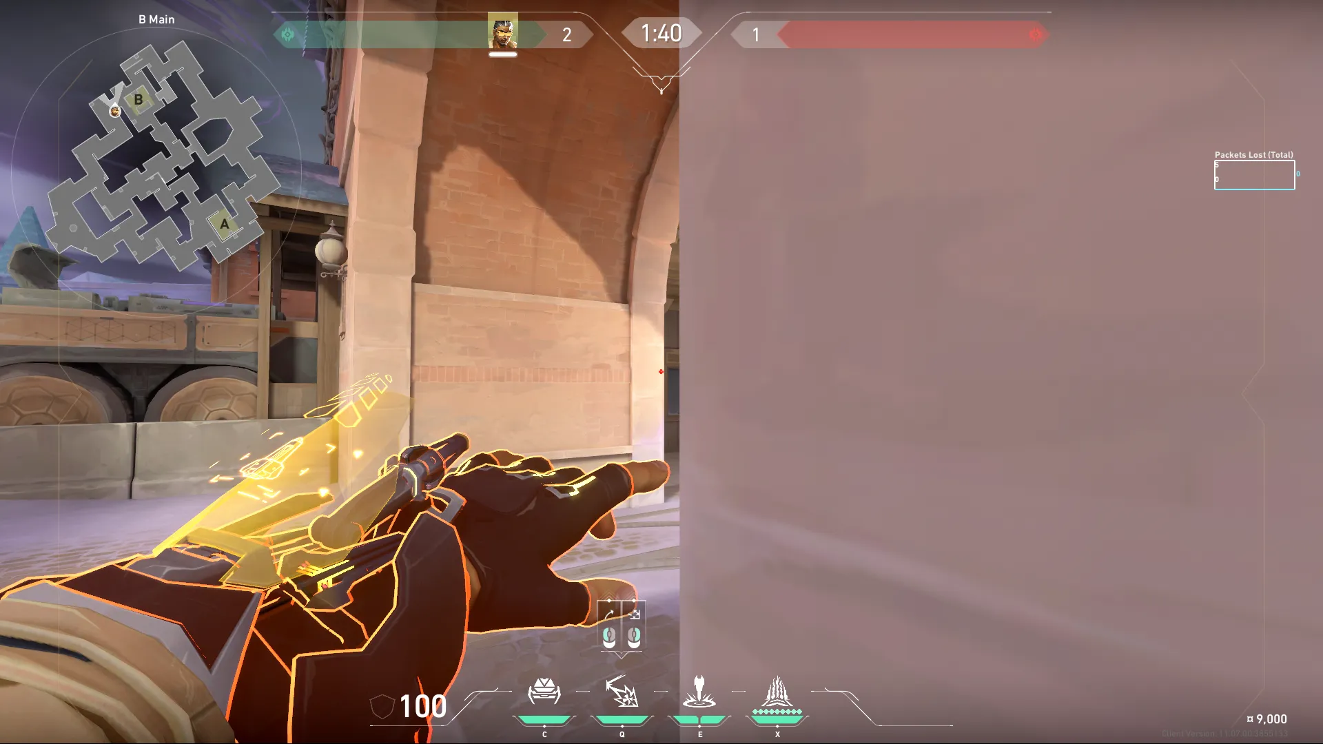 Tejo Special Delivery on Corrode Attack Site B — step 2 of 3: Aim — line up the shot