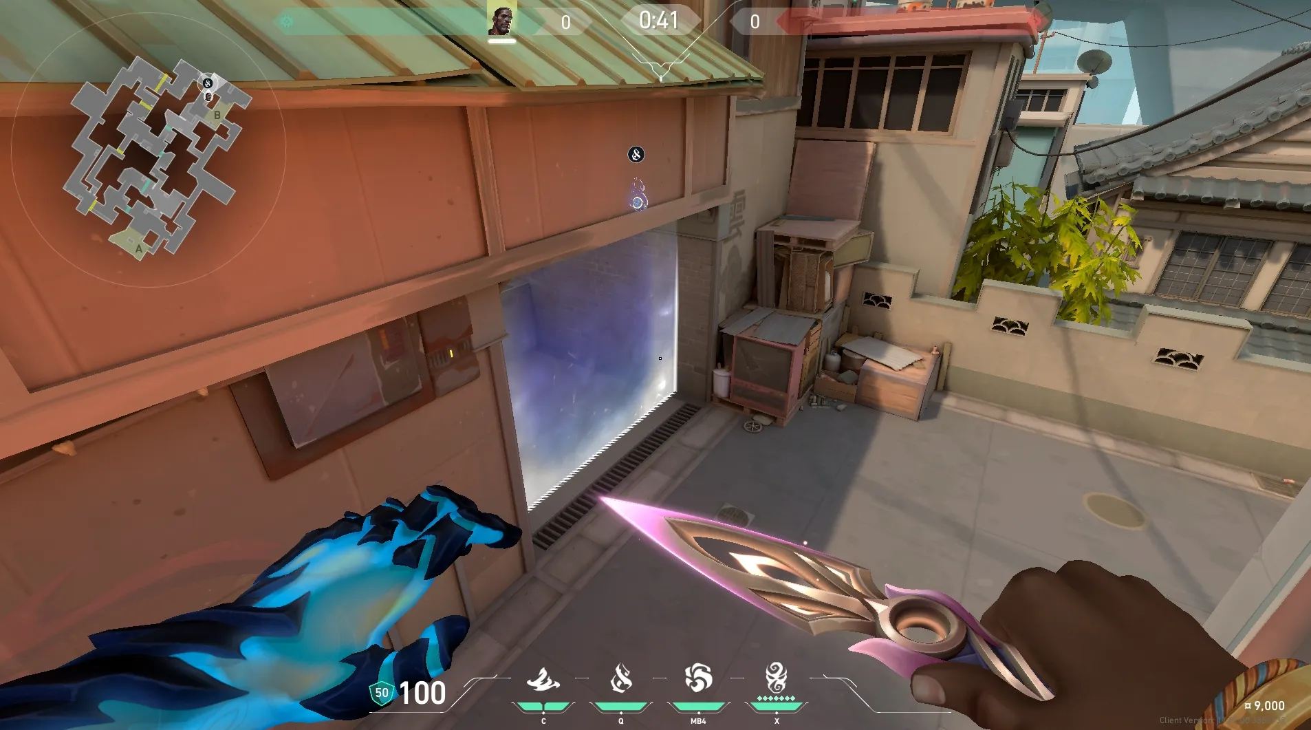 Veto Chokehold on Split Defense Site B — step 4 of 4: Result