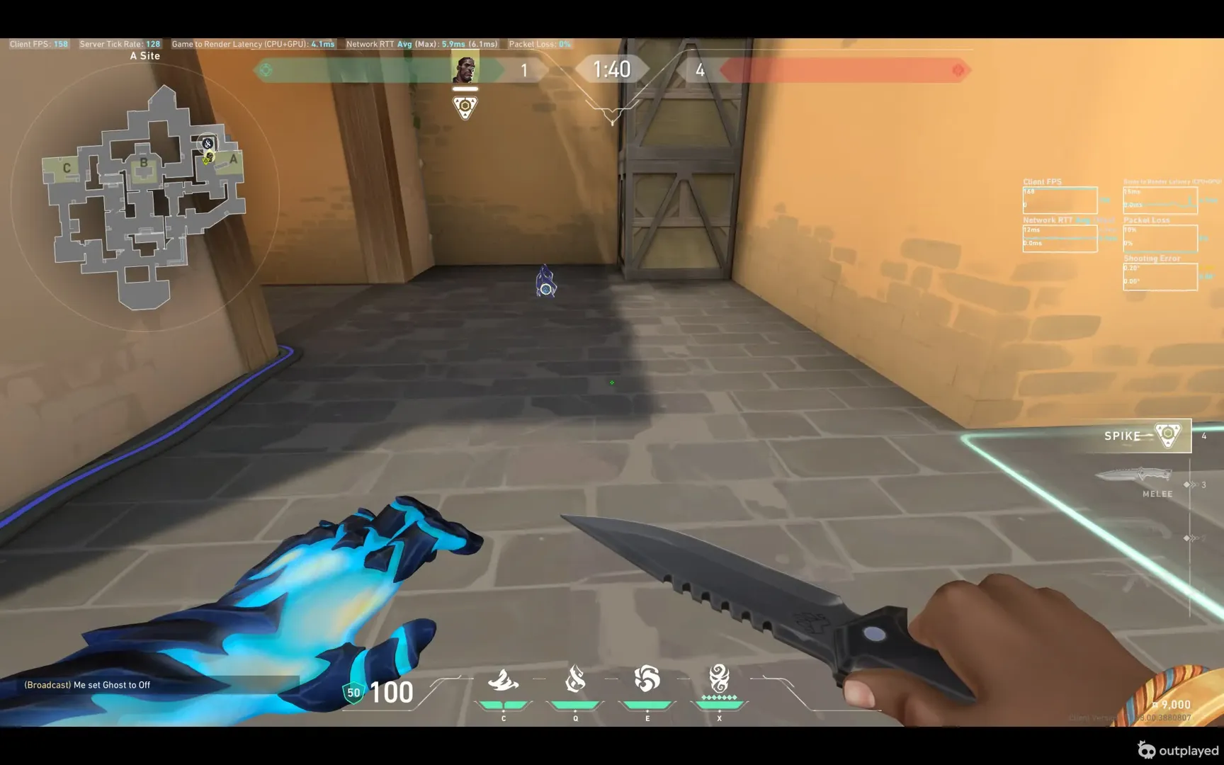 Veto Chokehold on Haven Attack Site A — step 3 of 3: Result
