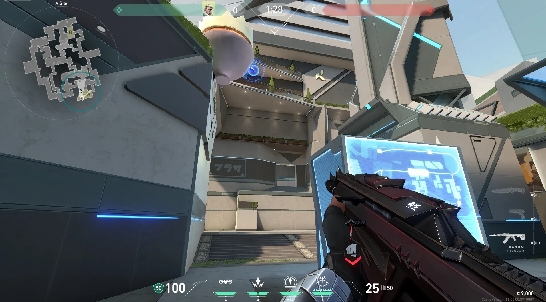 Sova Recon Bolt on Split Attack Site A — step 4 of 4: Result