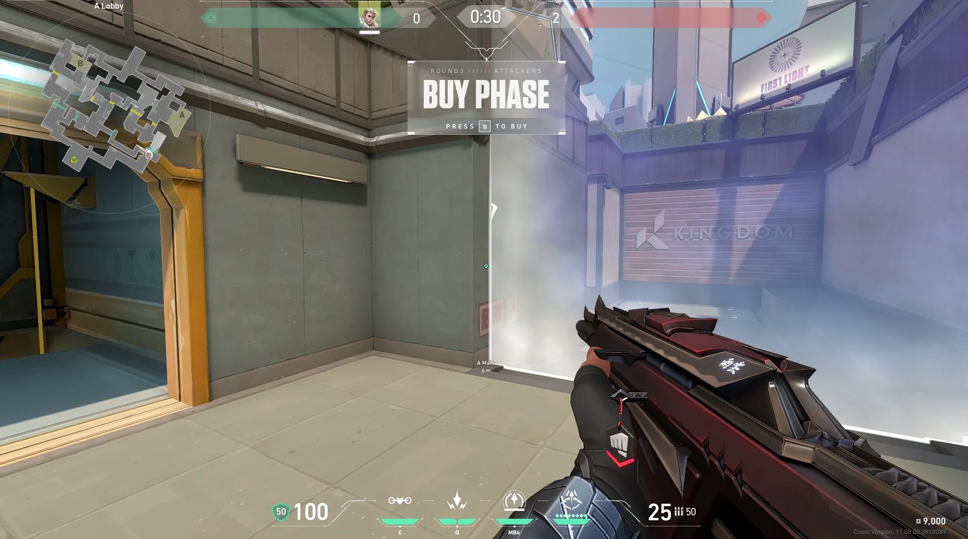 A Lobby to A Site #2 — Sova lineup on Split
