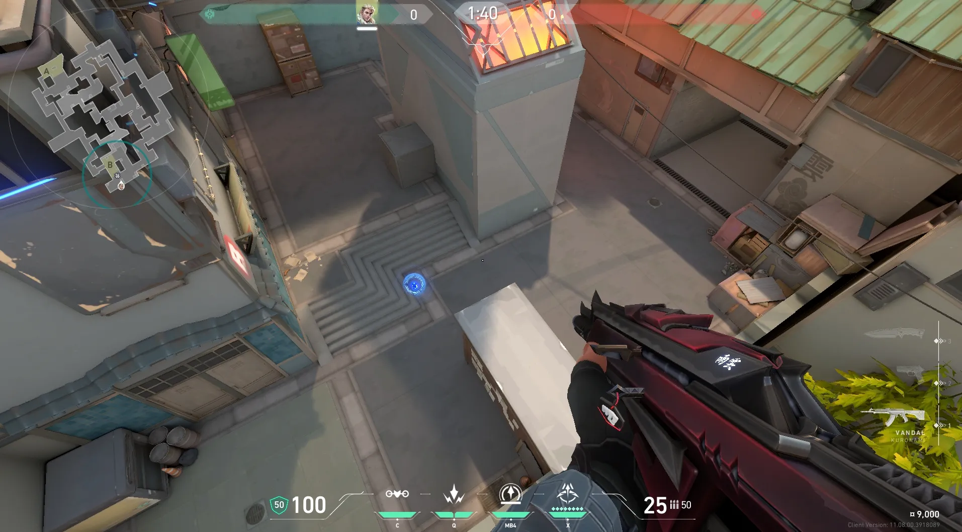 Sova Recon Bolt on Split Attack Site B — step 5 of 5: Result