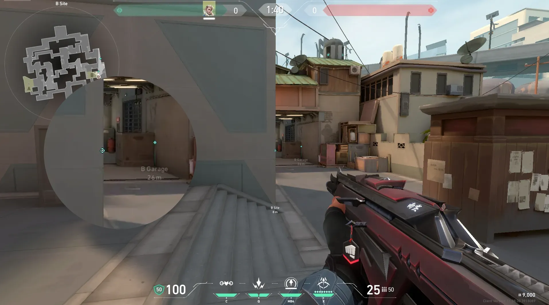 B Site to Top Mid (support) — Sova lineup on Split