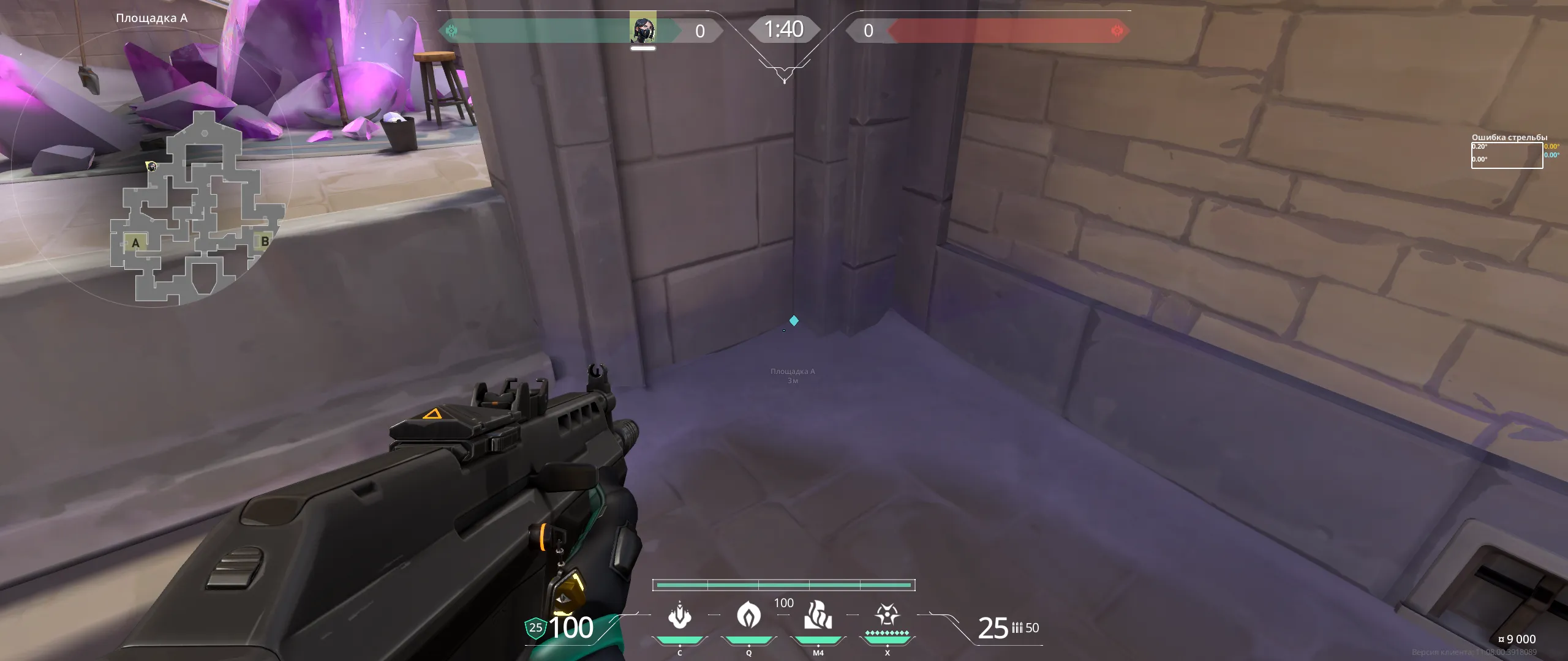 A Site Attack Molly (from A Lobby) #2 — Viper lineup on Corrode