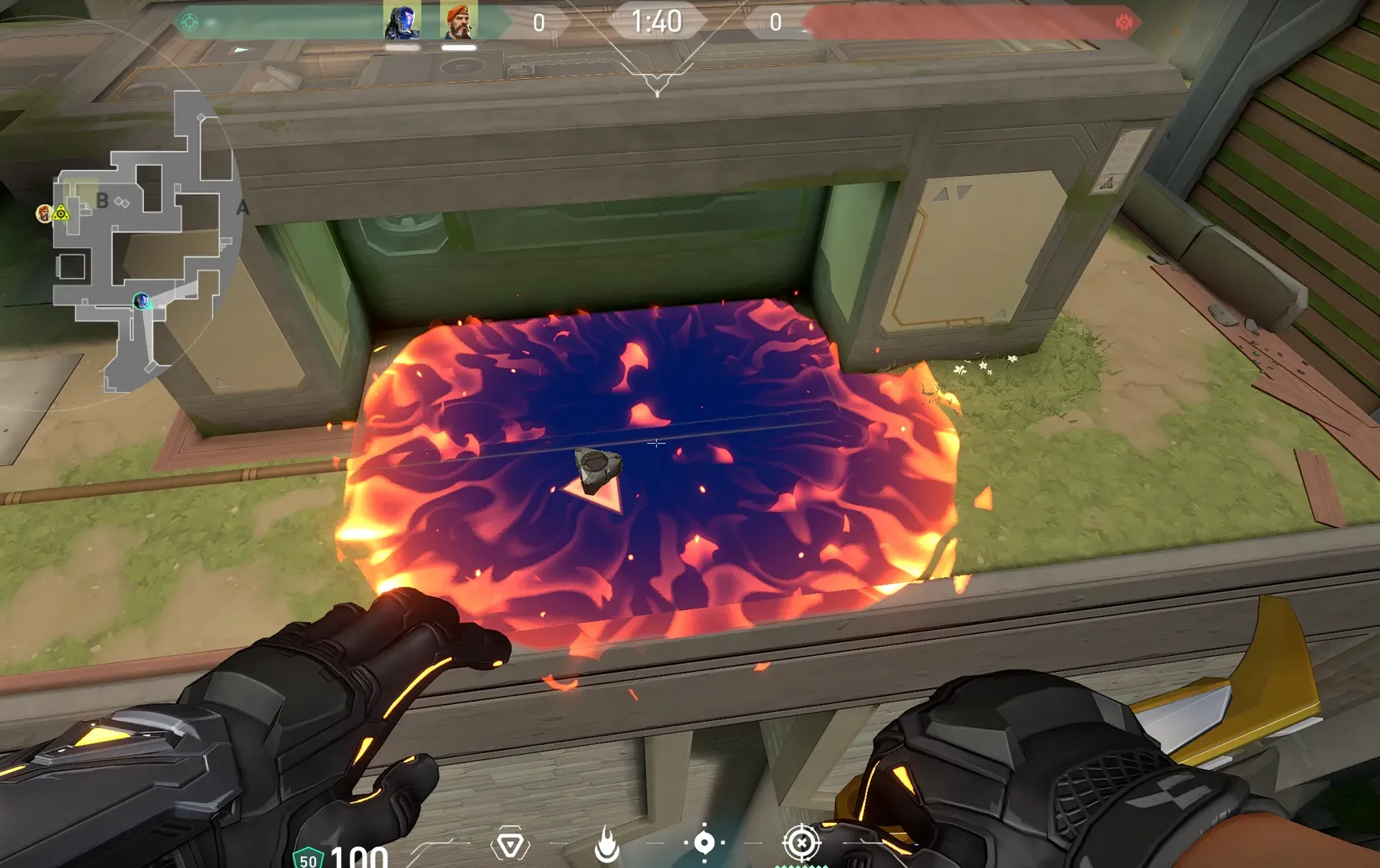 Brimstone Incendiary on Abyss Attack Site B — step 3 of 3: Result