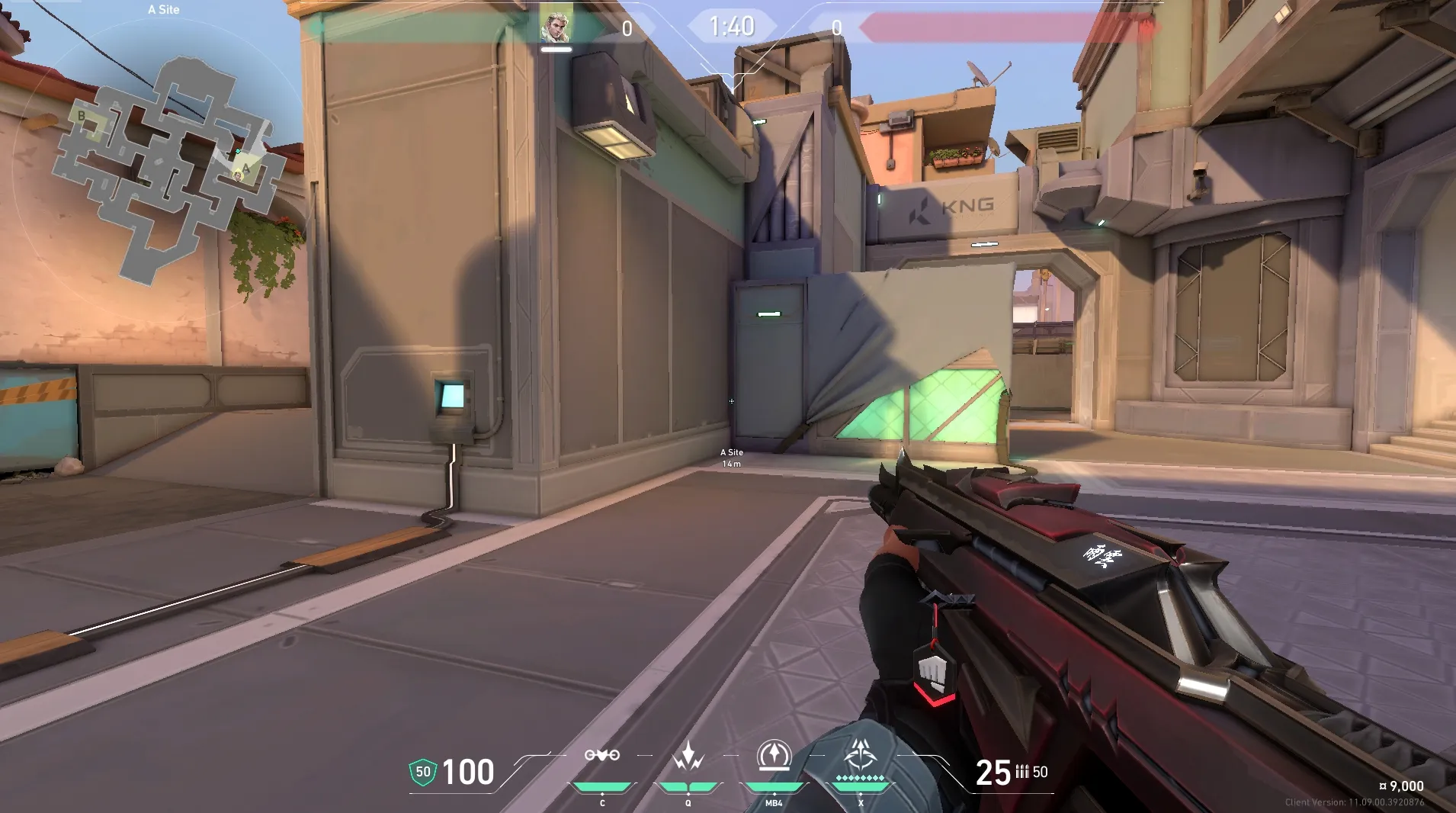 A Site to A Lobby (defence) — Sova lineup on Sunset