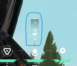 Brimstone Incendiary on Bind Attack Site A — step 2 of 3: Aim — line up the shot