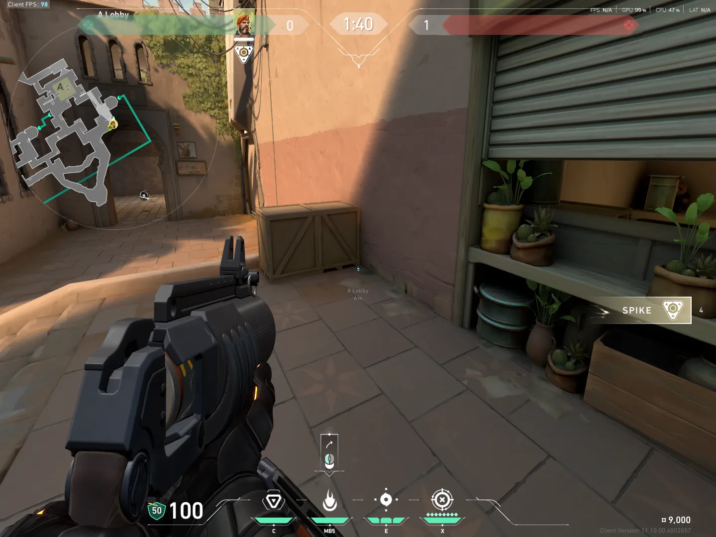 A Lobby to A Truck (from A Lobby) #2 — Brimstone lineup on Bind