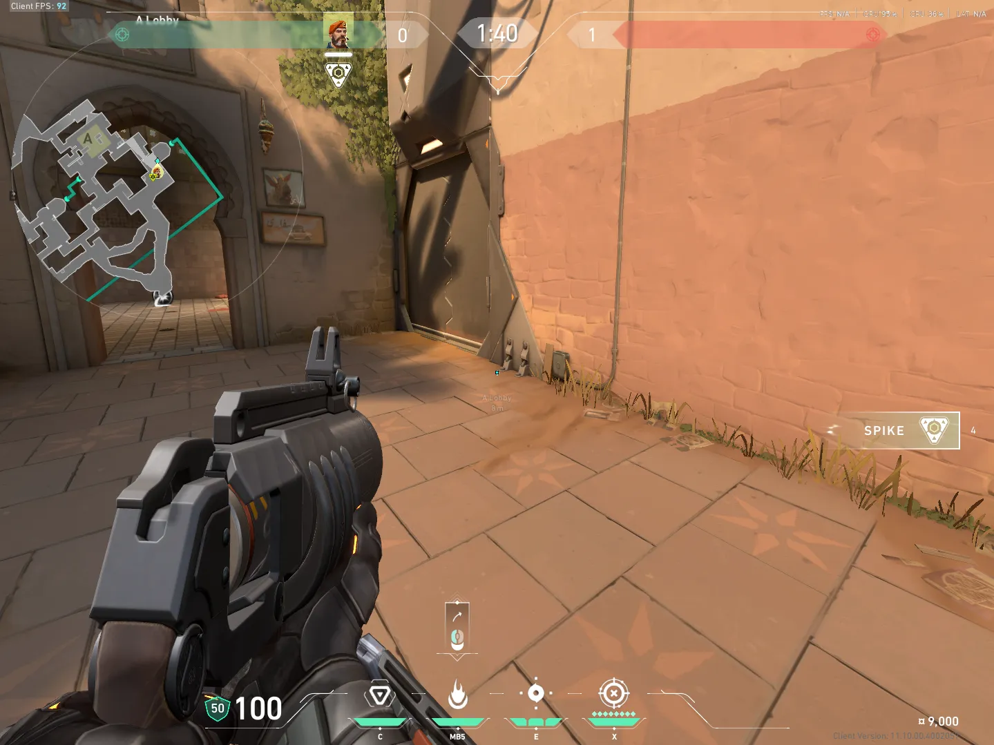 A Lobby to A Truck (from A Lobby) #3 — Brimstone lineup on Bind