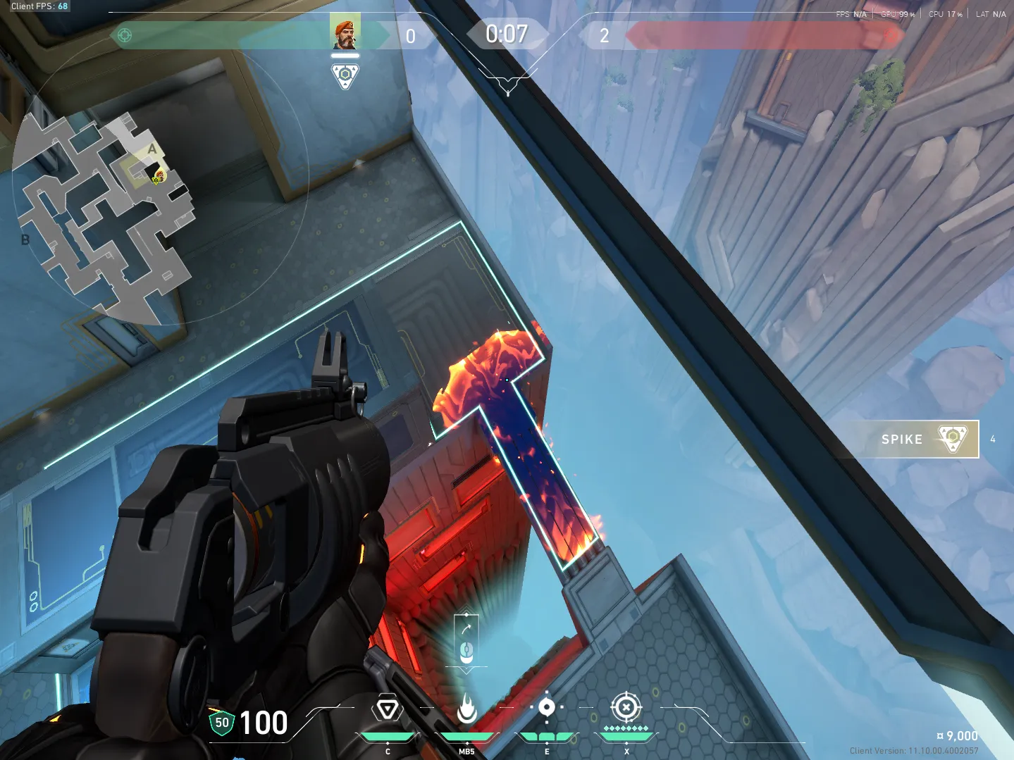 Brimstone Incendiary on Abyss Attack Site A — step 4 of 4: Result