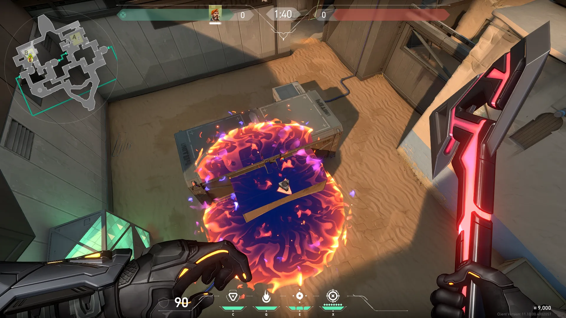 Brimstone Incendiary on Bind Defense Site B — step 3 of 3: Result