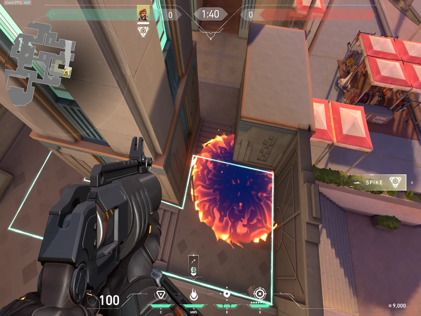 Brimstone Incendiary on Sunset Attack Site B — step 6 of 6: Result