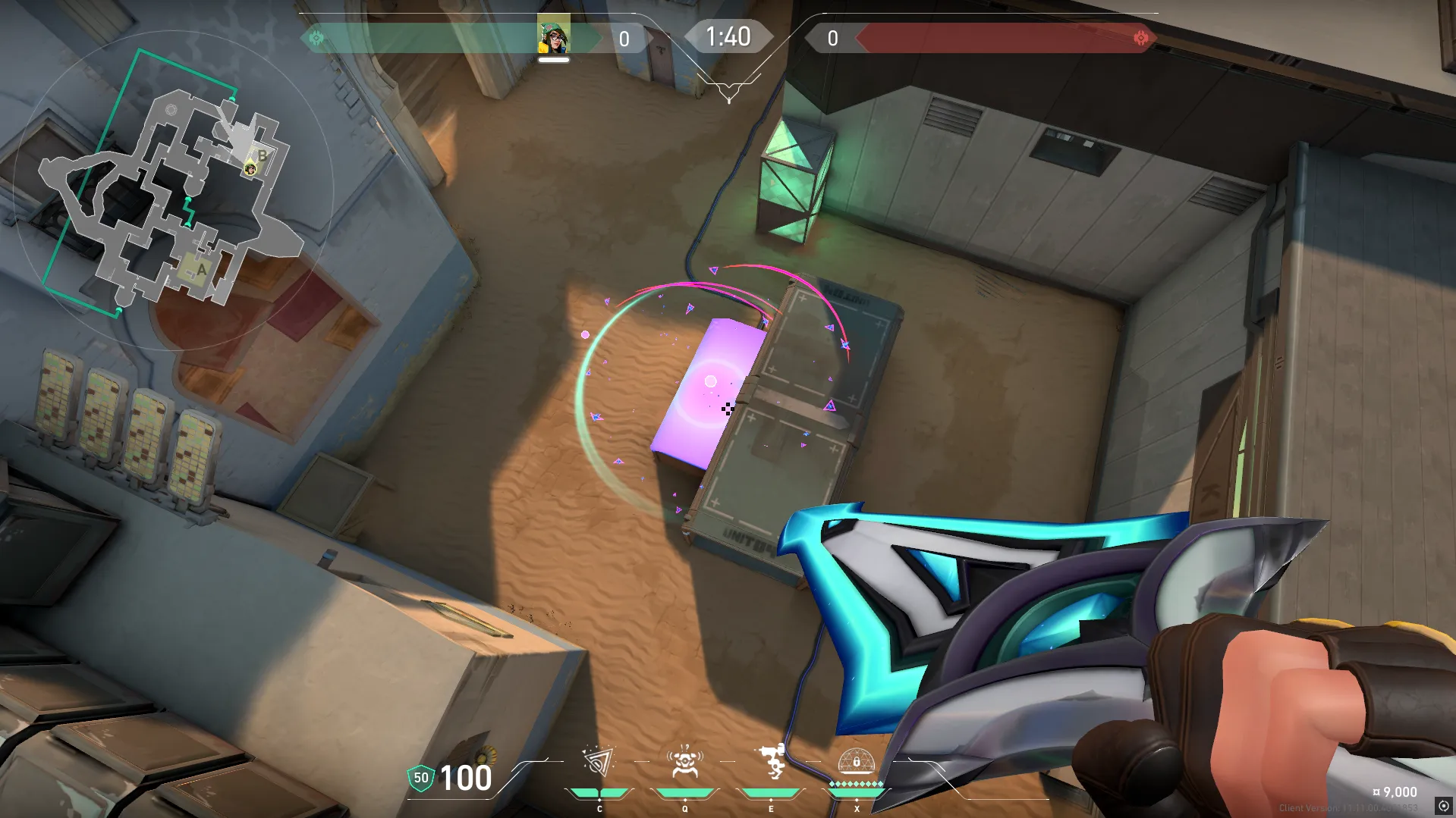 Killjoy Nanoswarm on Bind Defense Site B — step 4 of 4: Result