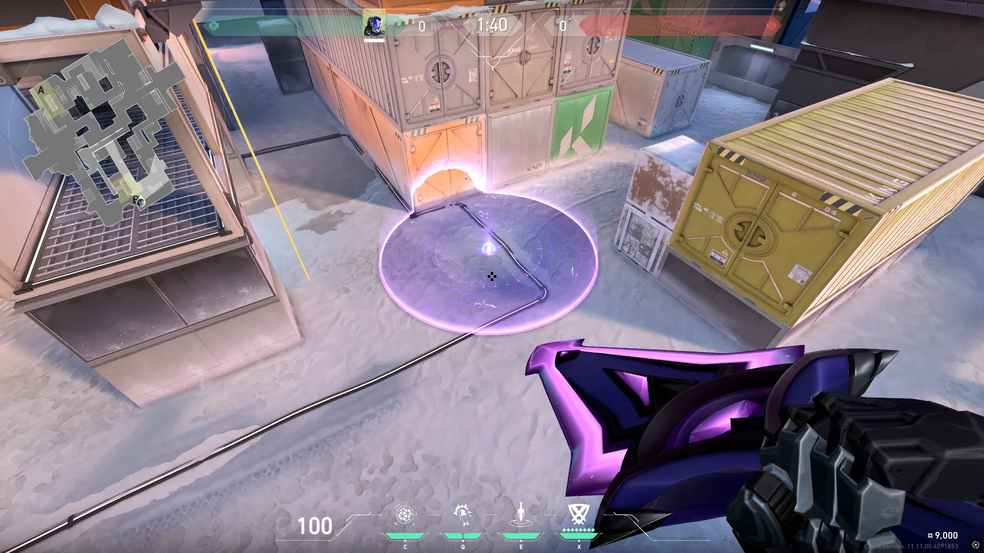 KAY/O Frag_Ment on Icebox Defense Site B — step 3 of 3: Result