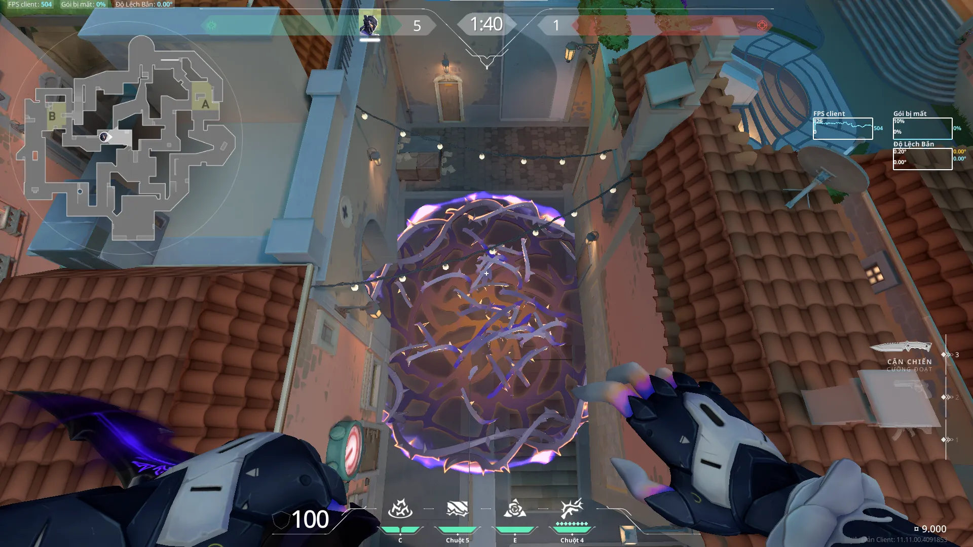 Vyse Razorvine on Pearl Defense Site B — step 5 of 5: Result