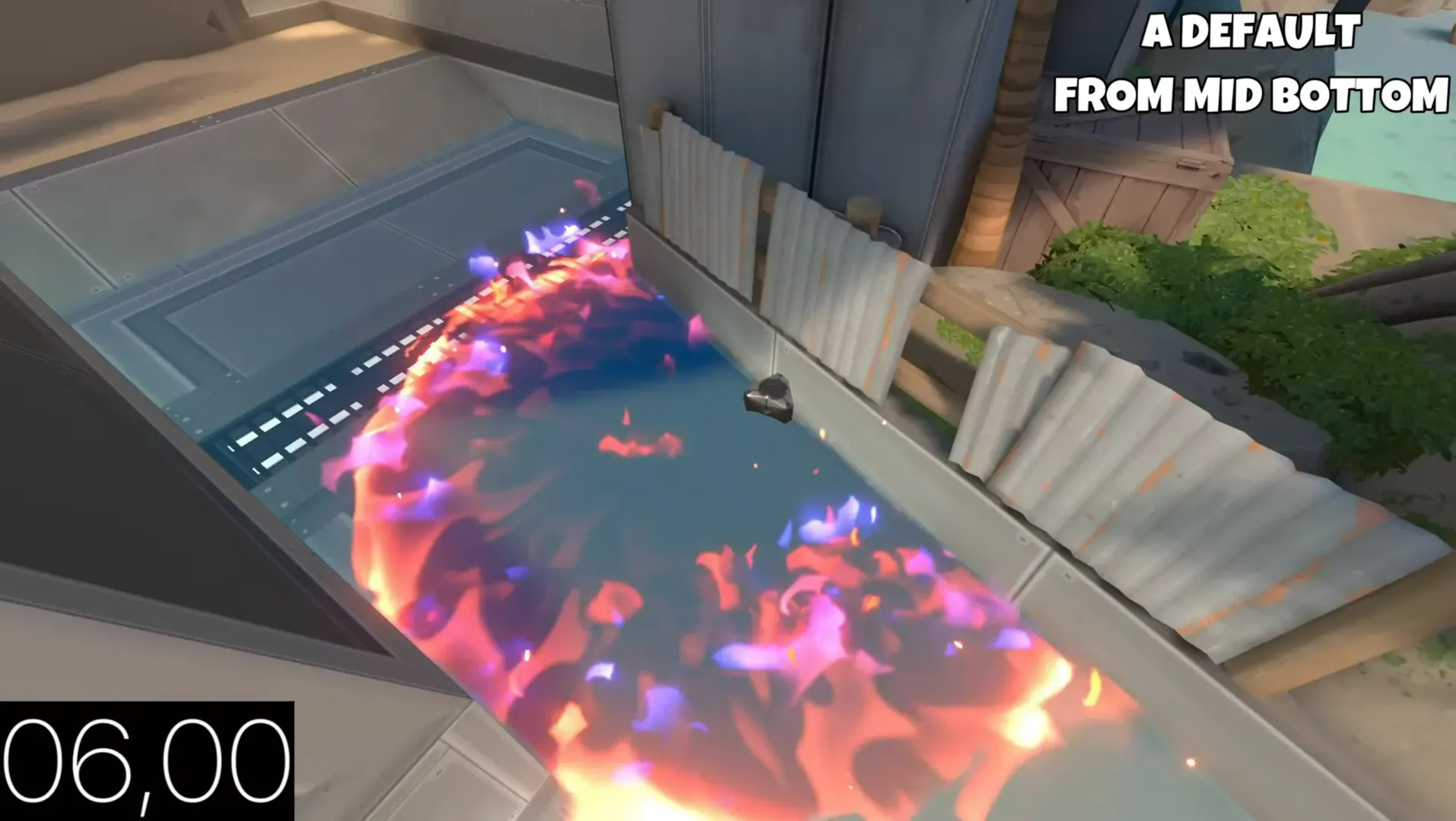 Brimstone Incendiary on Breeze Attack Site A — step 3 of 3: Result
