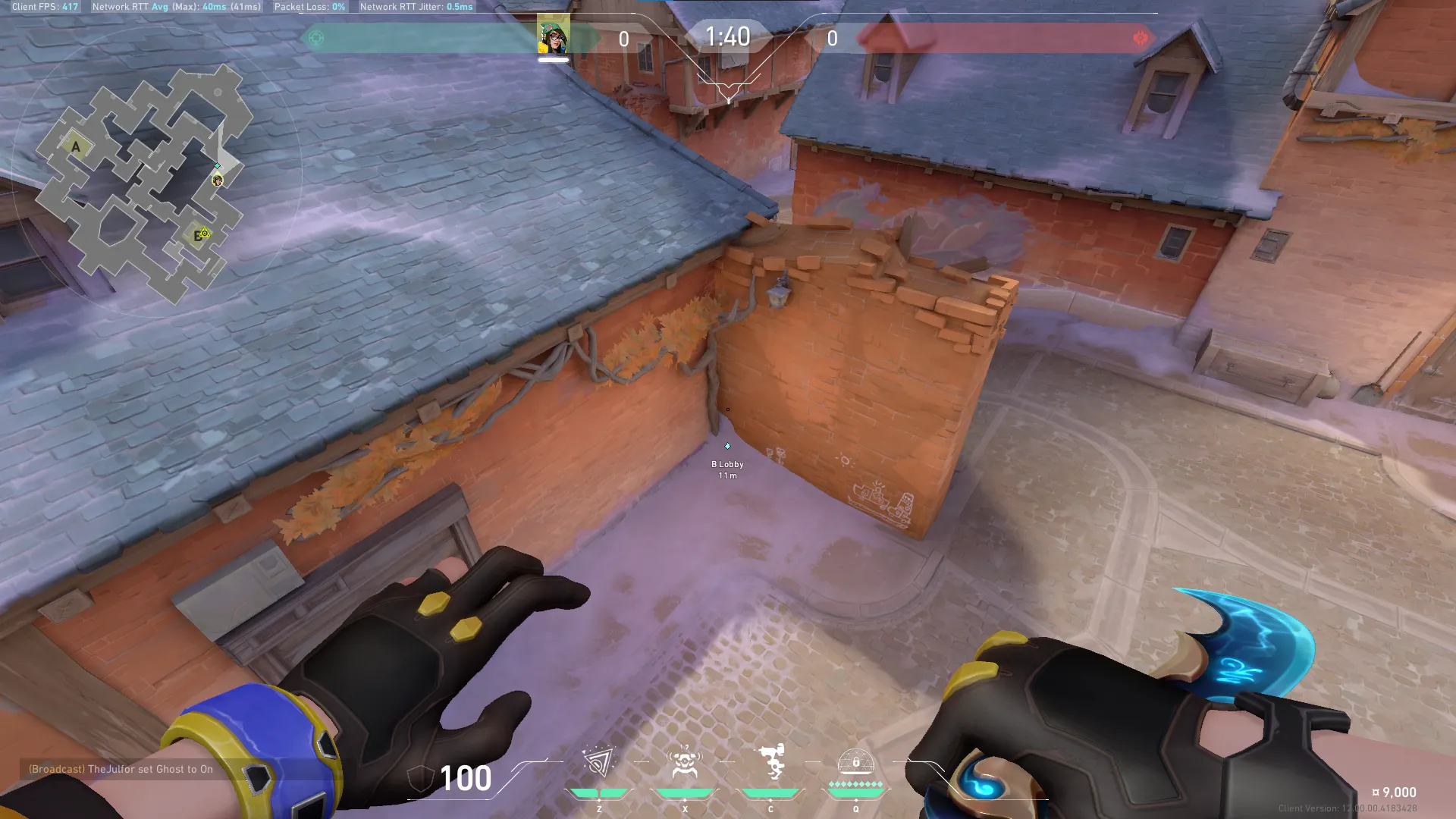 B Lobby to B Close Plant — Killjoy lineup on Corrode