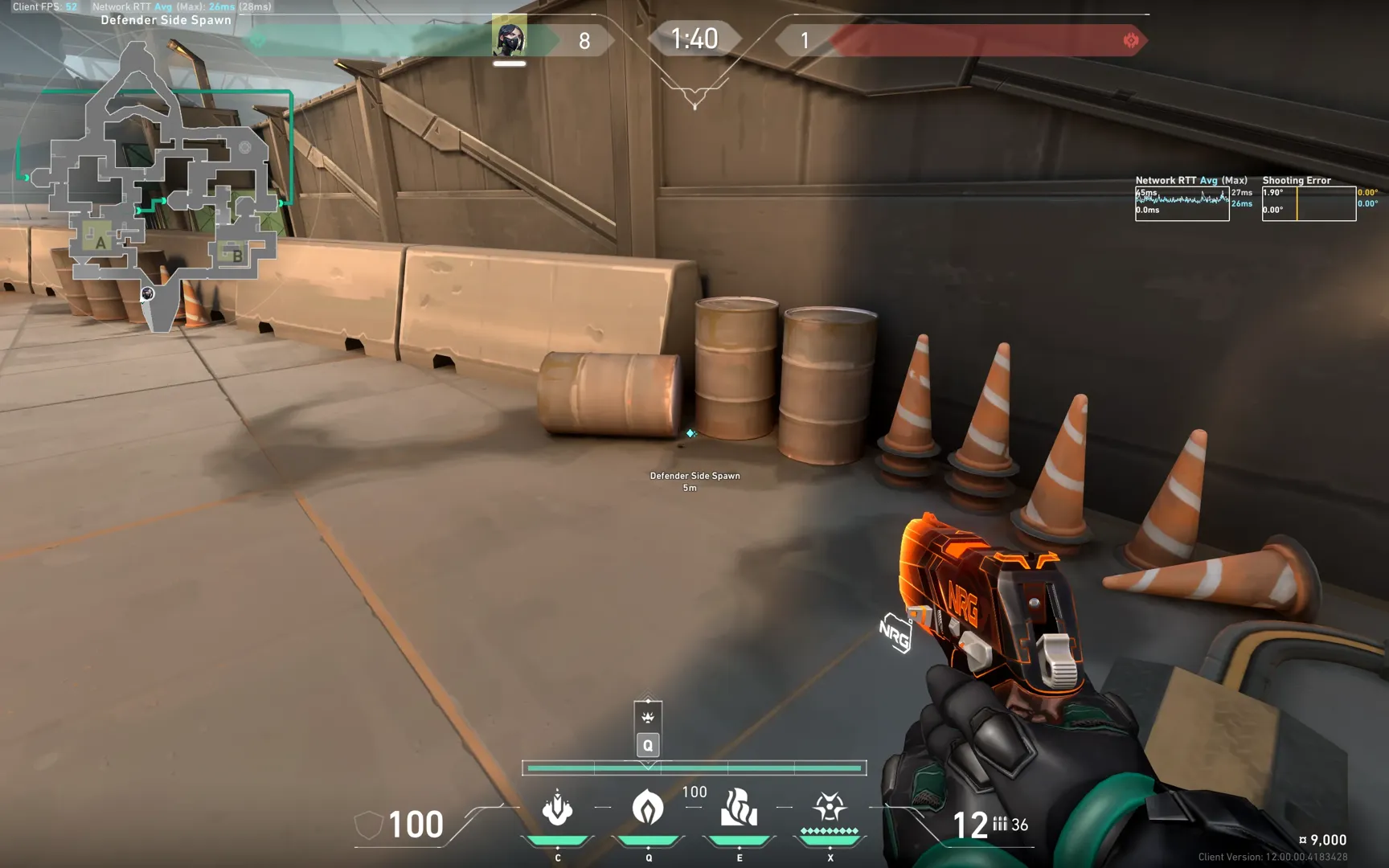 Viper orb From CT Spawn to A Cubby — Viper lineup on Bind