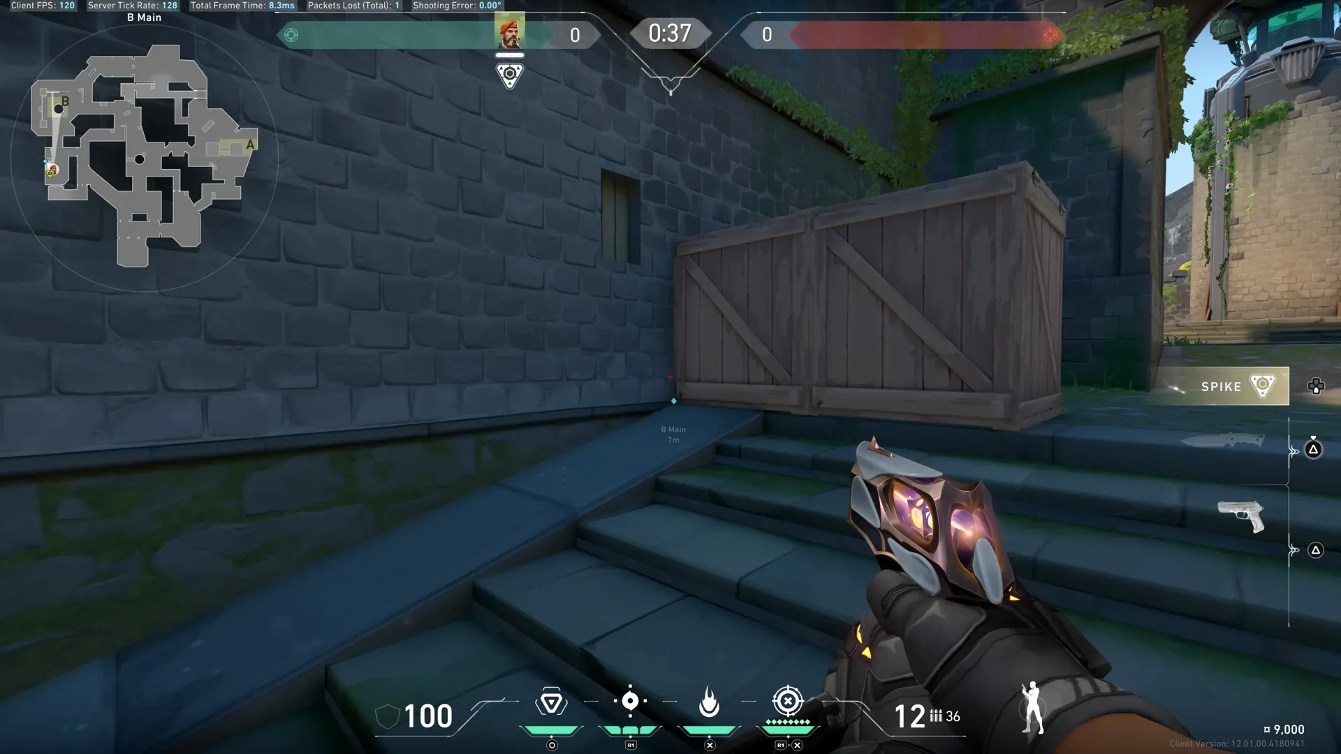 Breeze Rework B Main to B Site — Brimstone lineup on Breeze