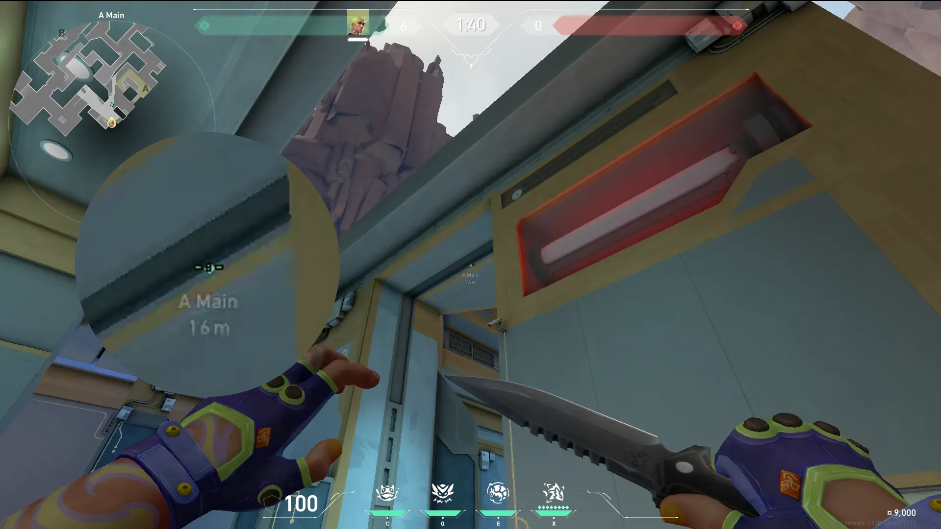 Gekko Mosh Pit on Abyss Attack Site A — step 4 of 5: Aim — line up the shot