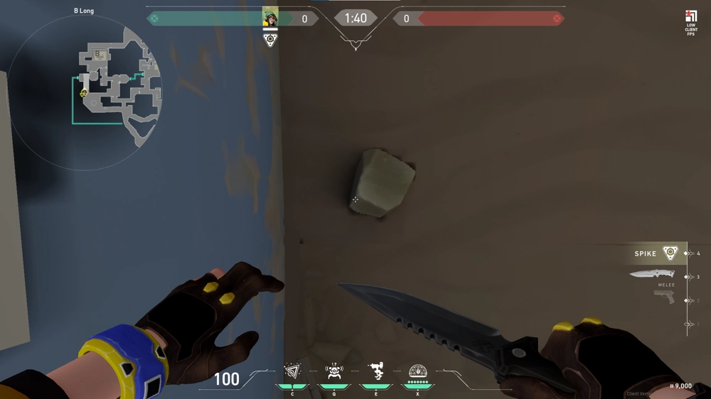 Killjoy Nanoswarm on Bind Attack Site B — step 2 of 4: Aim — line up the shot