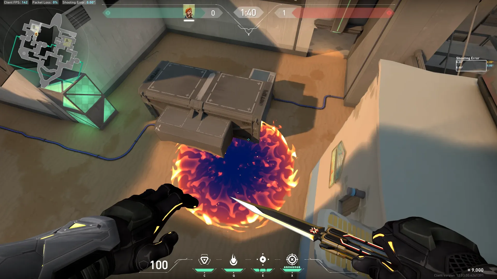Brimstone Incendiary on Bind Defense Site B — step 4 of 4: Result