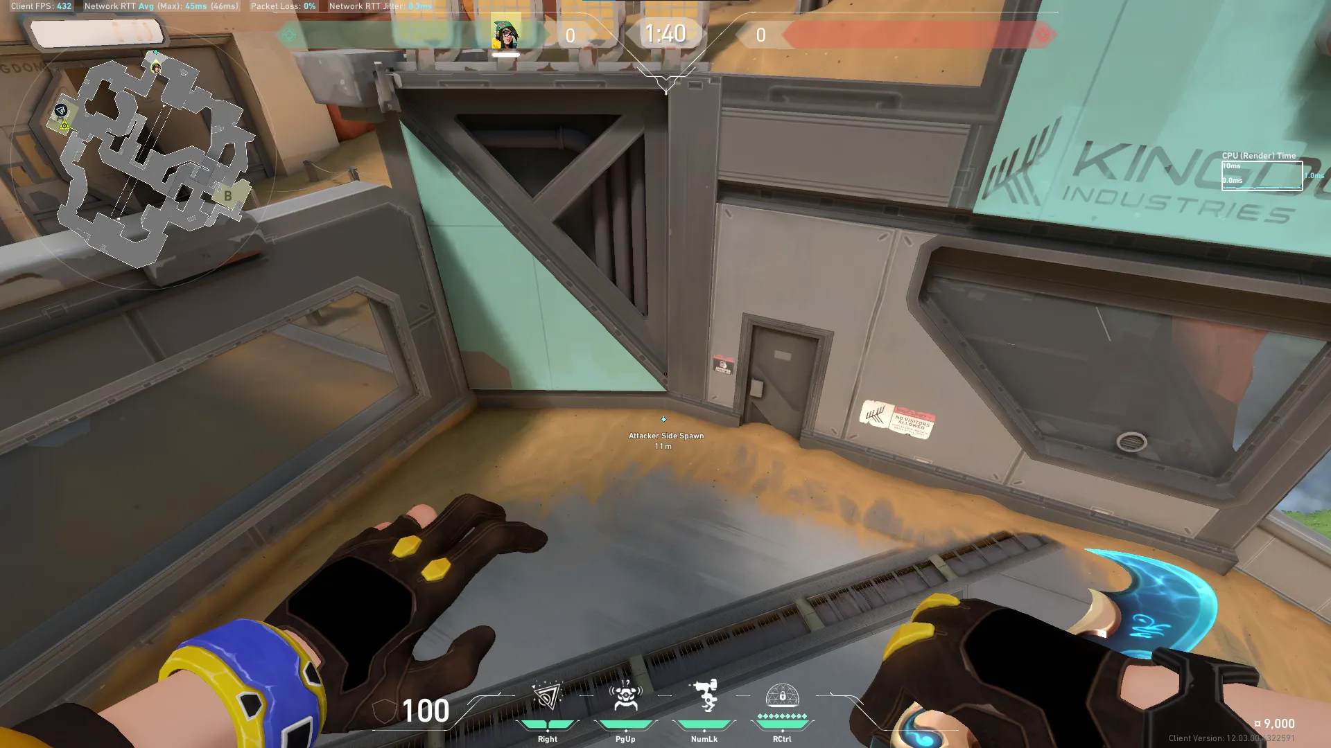 Spawn to A Default Plant — Killjoy lineup on Fracture