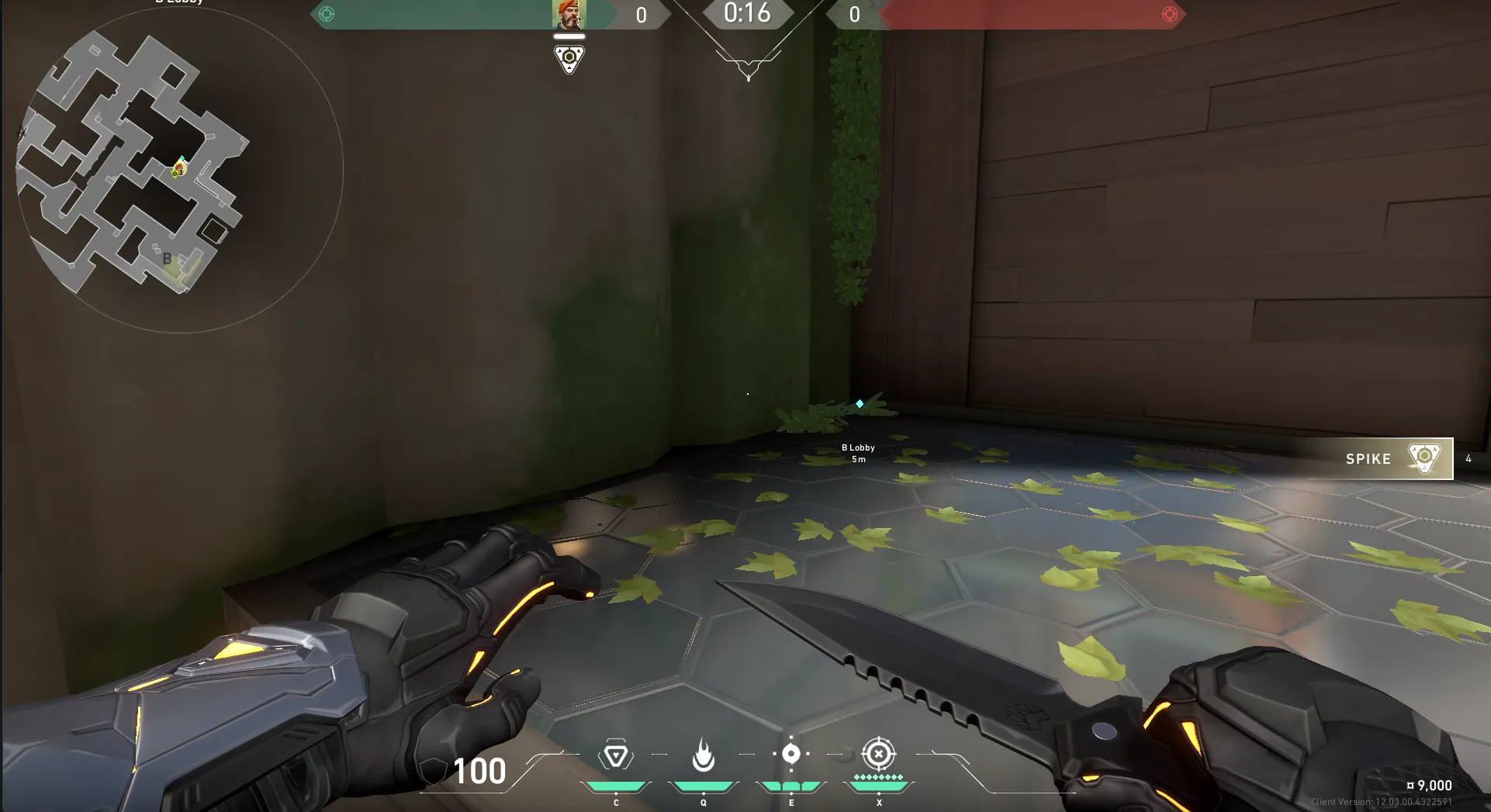 Abyss Lineup, B Lobby to B Default — Brimstone lineup on Abyss
