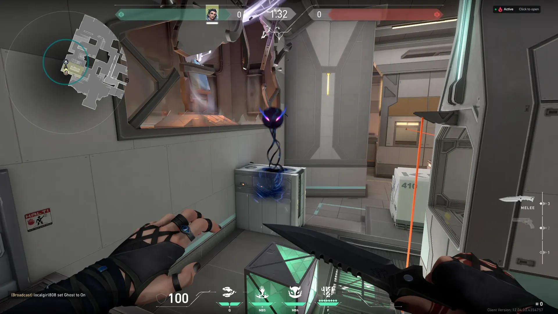 Fade Haunt on Icebox Defense Site A — step 2 of 2: Result