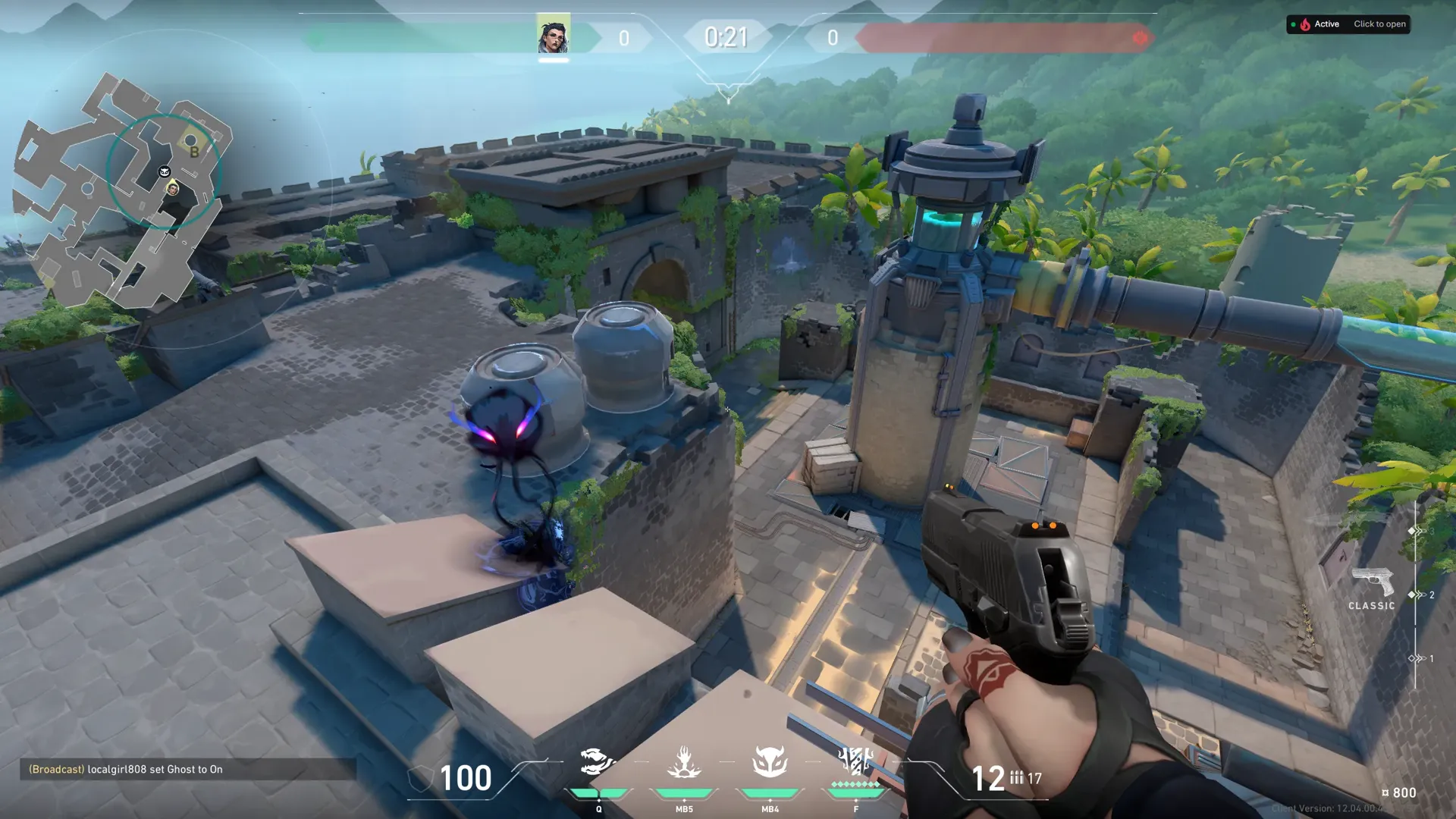 Fade Haunt on Breeze Attack Site B — step 3 of 3: Result