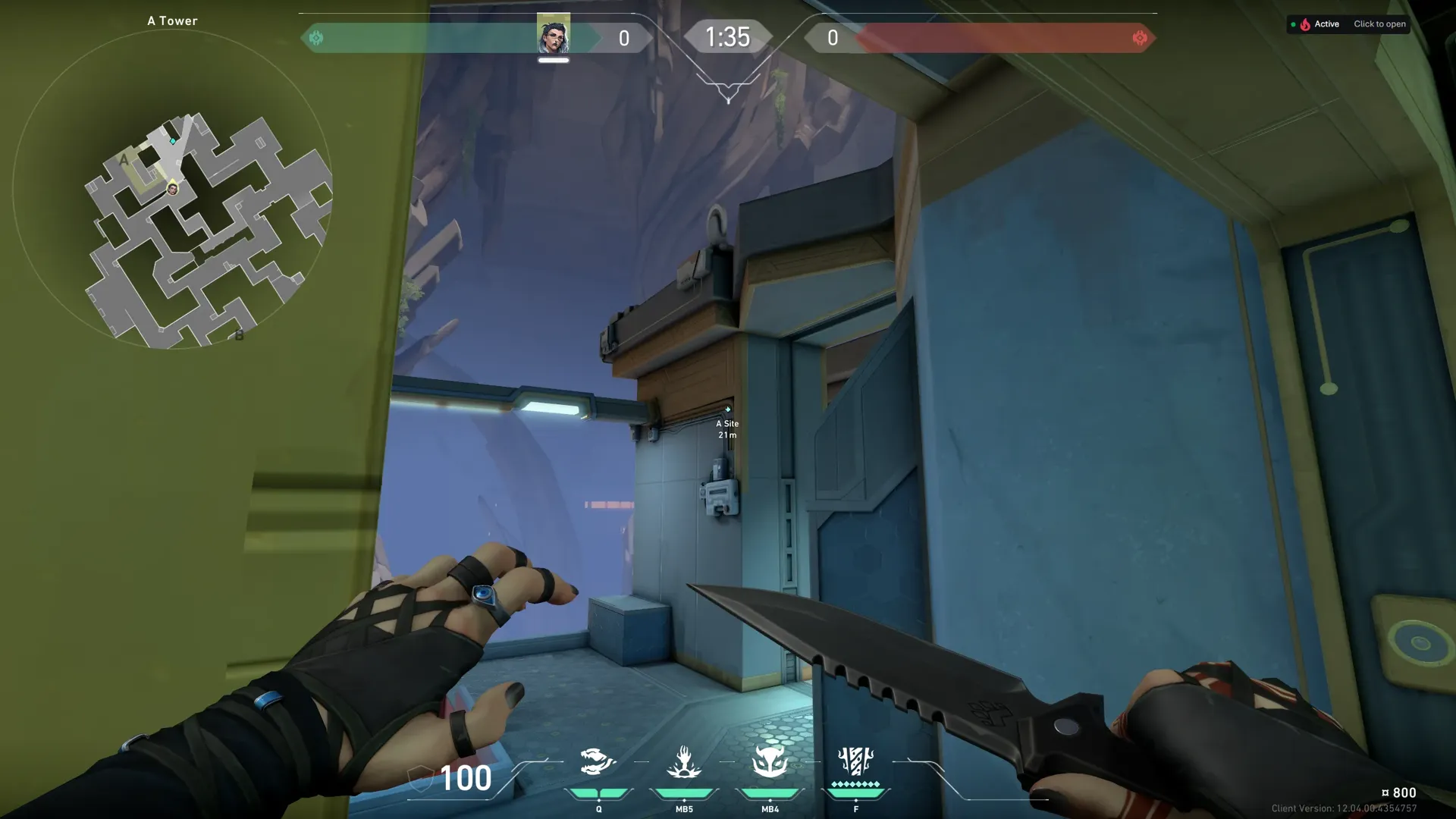 Fade Haunt on Abyss Defense Site A — step 2 of 3: Aim — line up the shot