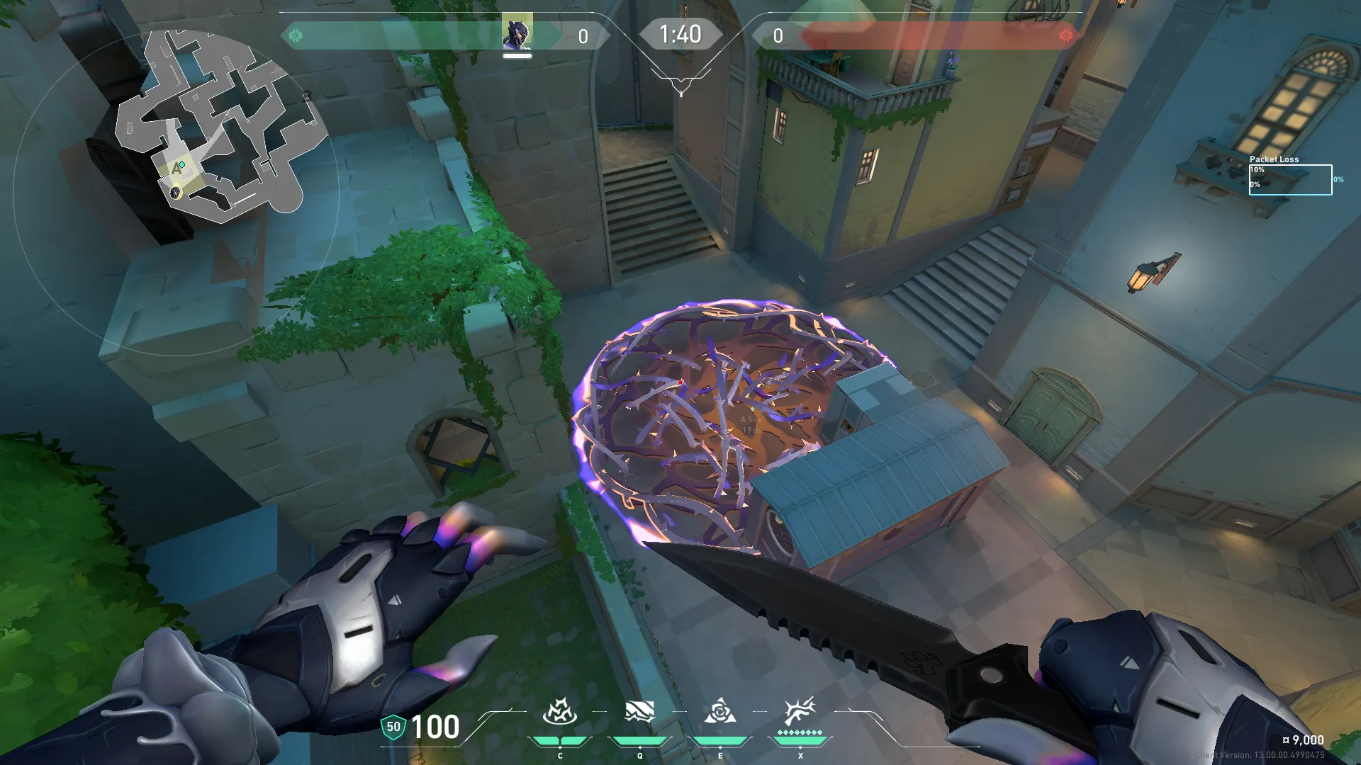 Vyse Razorvine on Pearl Defense Site A — step 3 of 3: Result