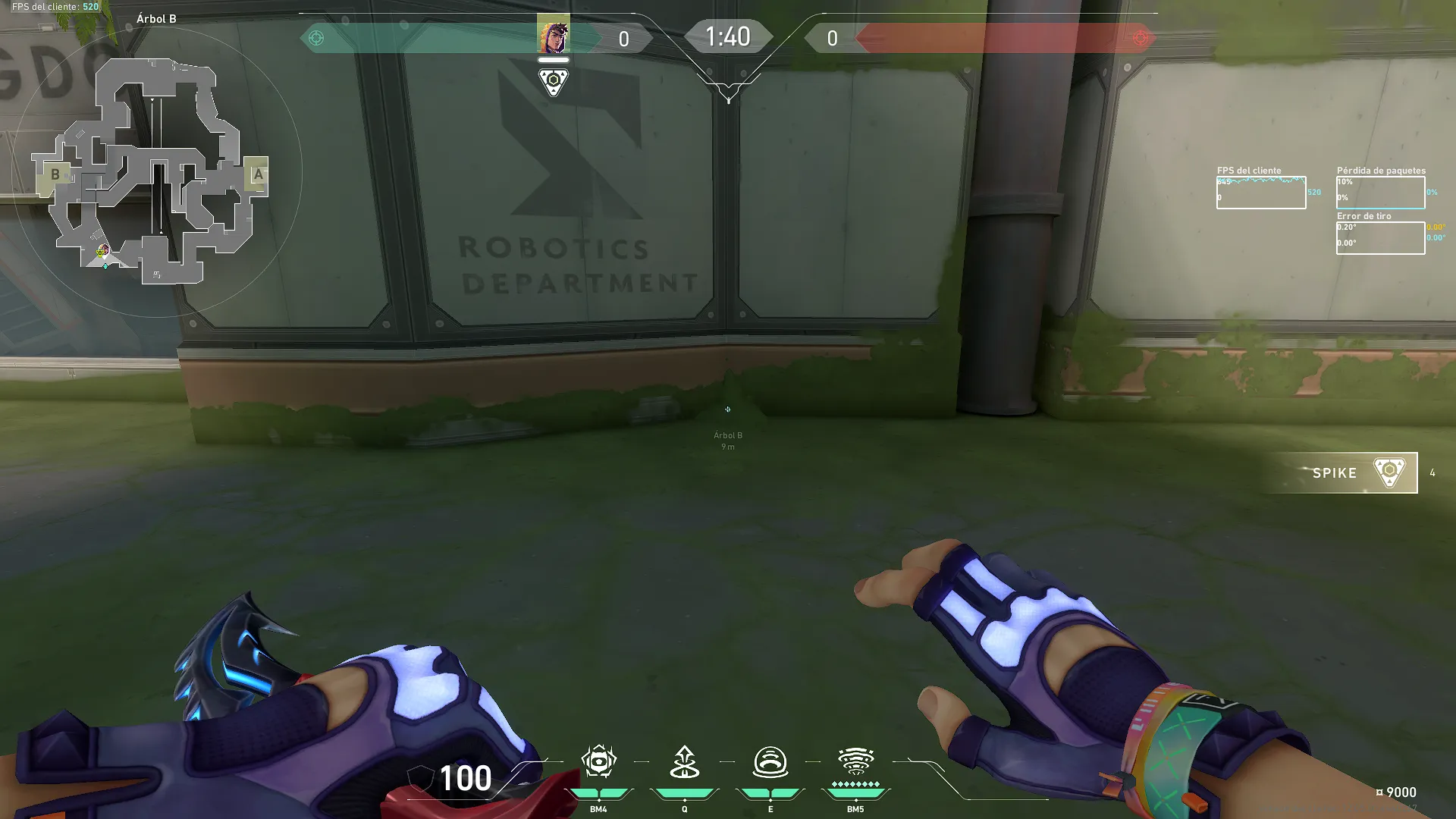 B Main to B Tower Stun — Miks lineup on Fracture
