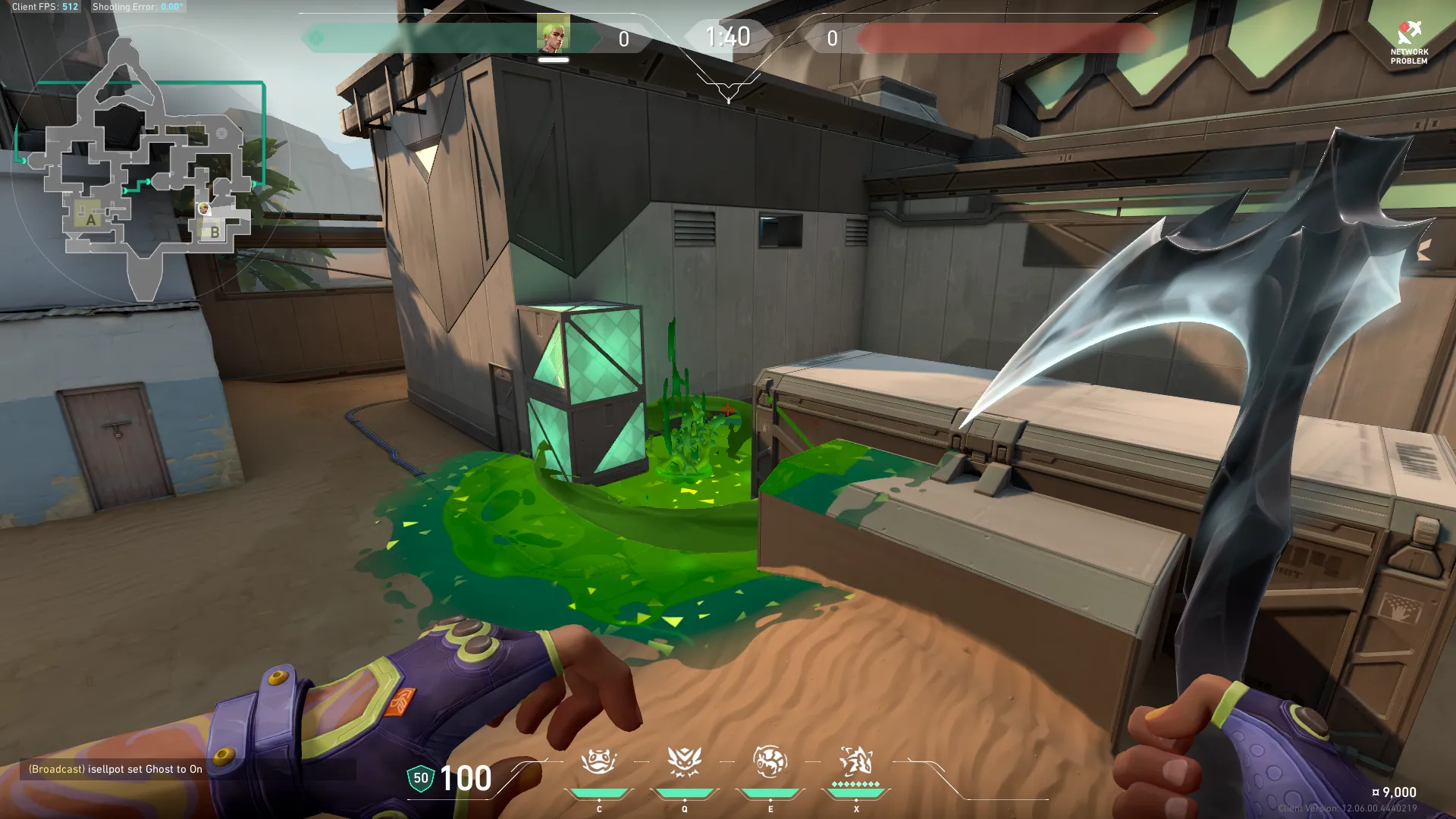 Gekko Mosh Pit on Bind Attack Site B — step 4 of 4: Result