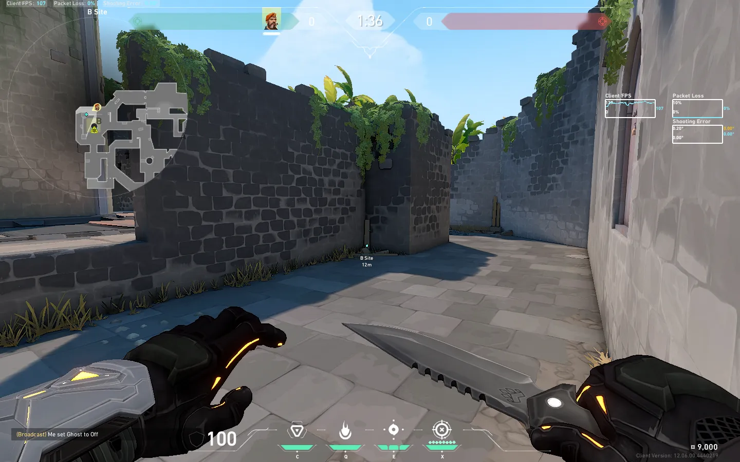 B Backsite to Default B — Brimstone lineup on Breeze