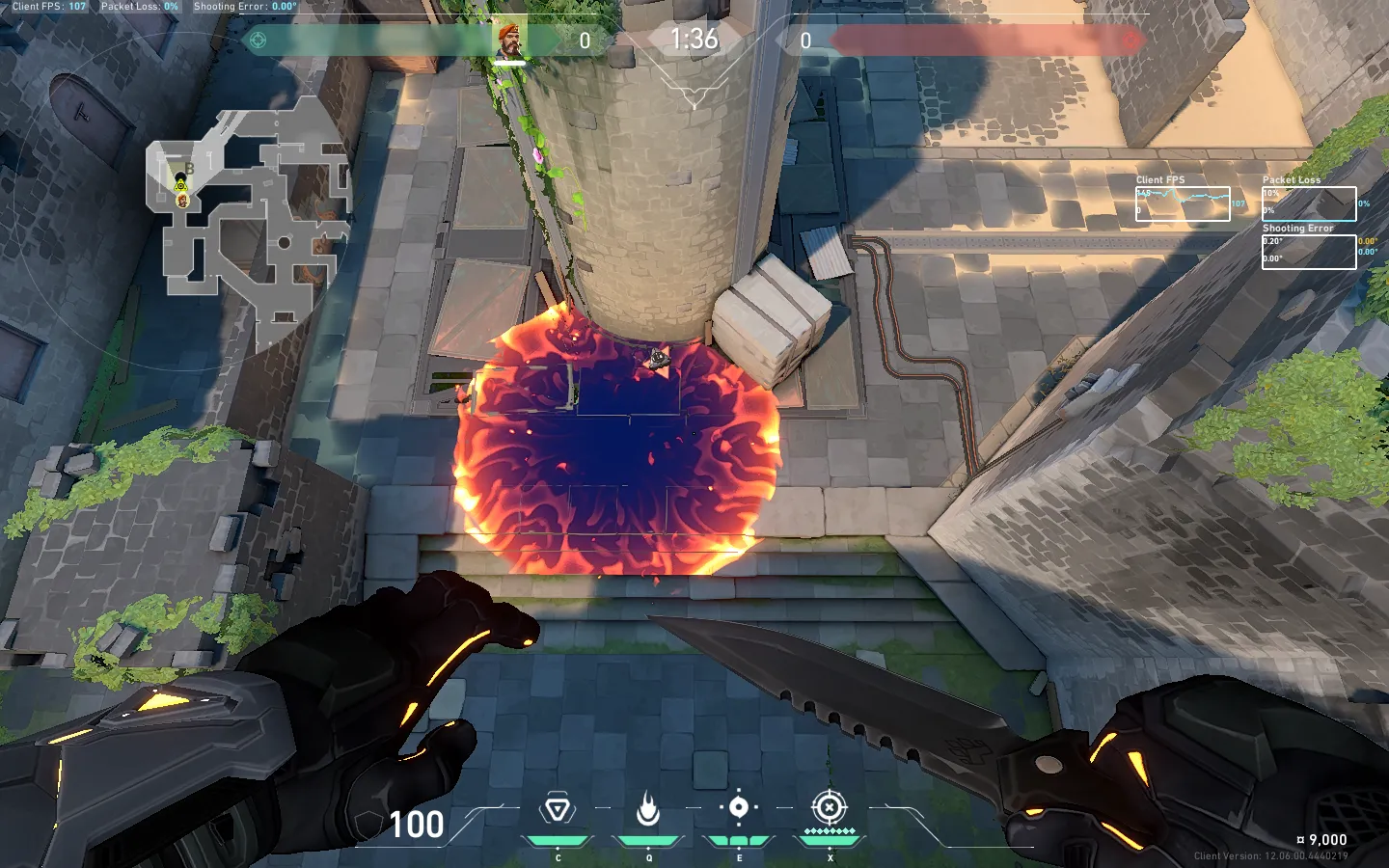 Brimstone Incendiary on Breeze Defense Site B — step 4 of 4: Result