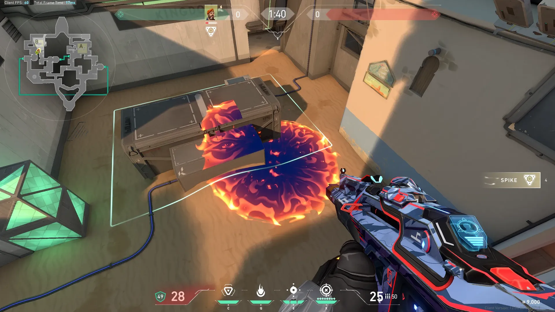 Brimstone Incendiary on Bind Defense Site B — step 3 of 3: Result