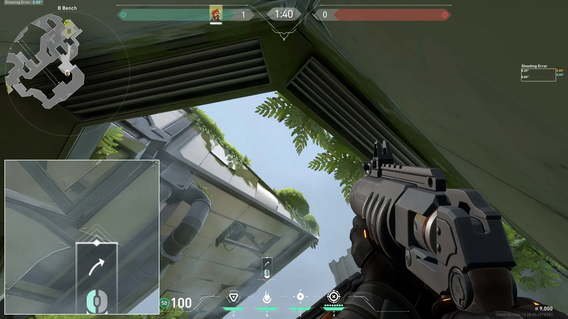 Brimstone Incendiary on Fracture Attack Site B — step 2 of 3: Aim — line up the shot