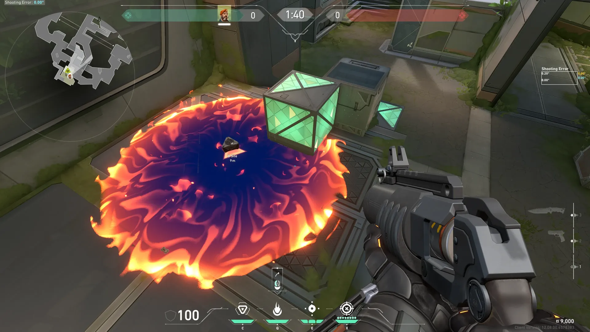 Brimstone Incendiary on Fracture Attack Site B — step 3 of 3: Result