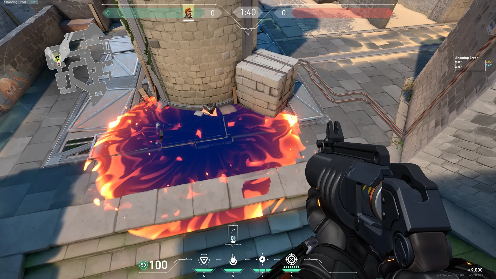 Brimstone Incendiary on Breeze Attack Site B — step 3 of 3: Result