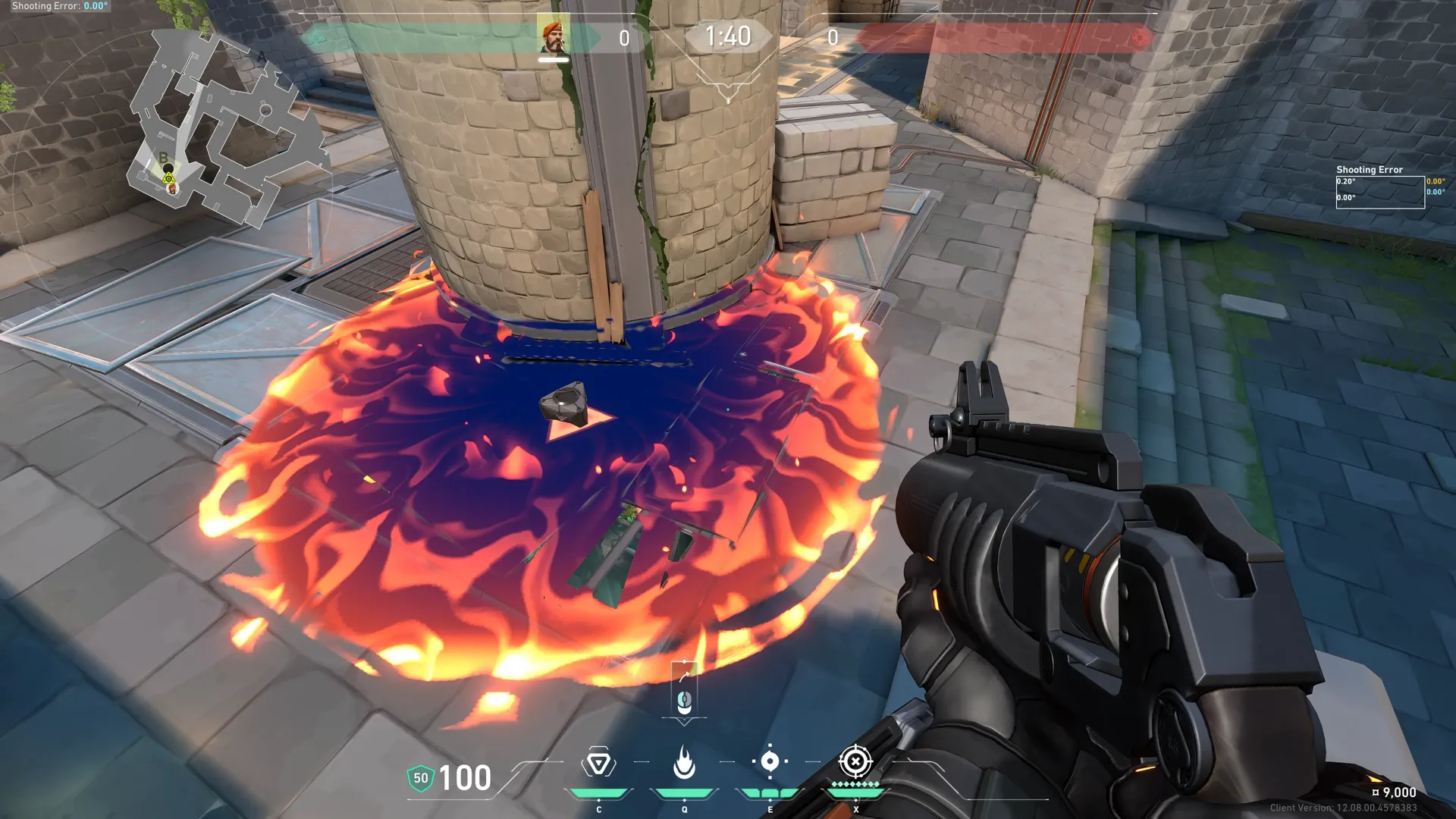 Brimstone Incendiary on Breeze Attack Site B — step 3 of 3: Result