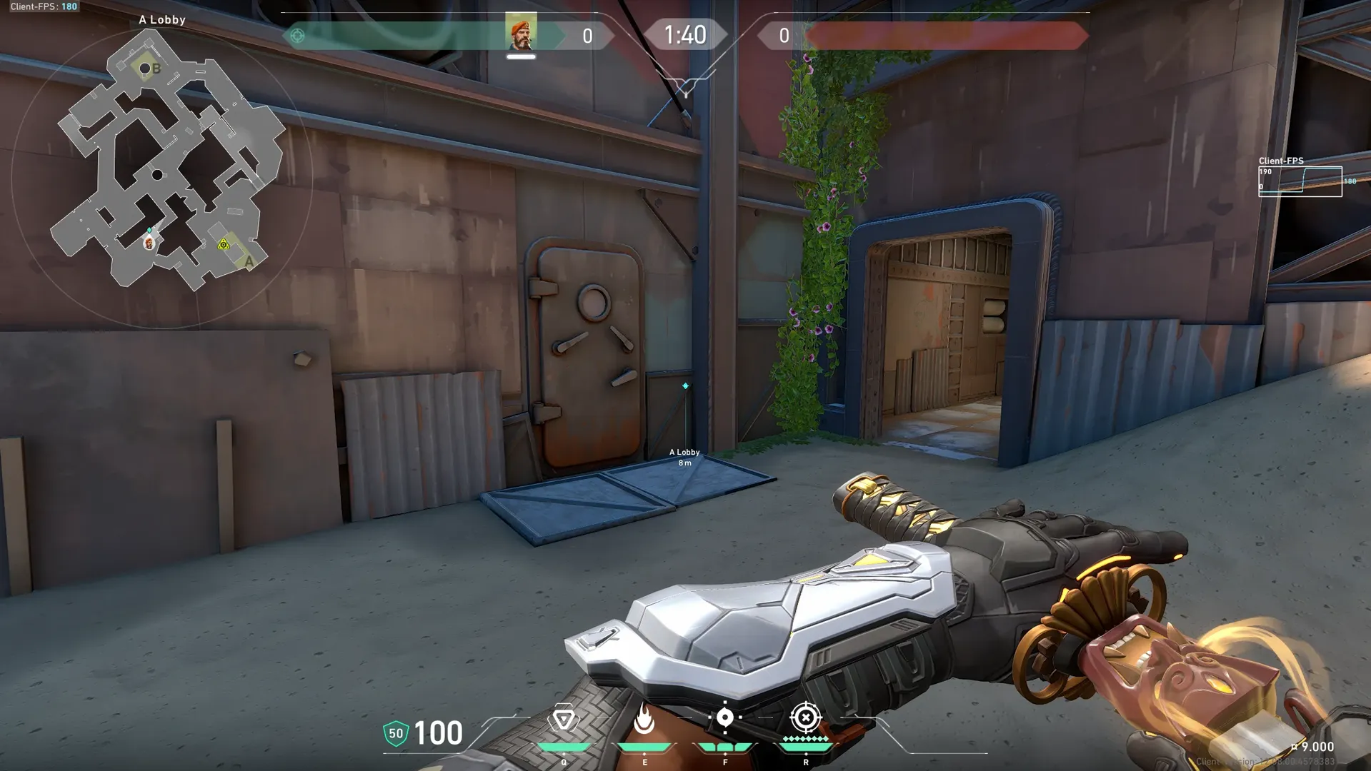 7 sec Molly From A Lobby to A Site — Brimstone lineup on Breeze