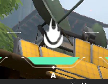 Brimstone Incendiary on Haven Attack Site A — step 2 of 3: Aim — line up the shot