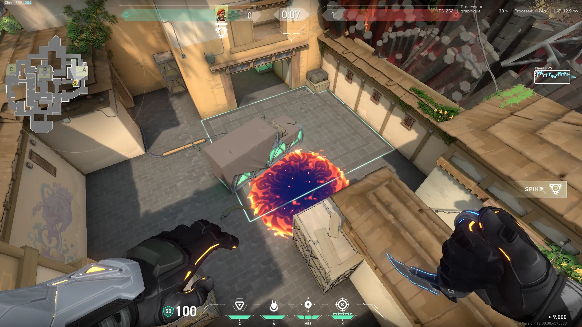 Brimstone Incendiary on Haven Attack Site A — step 3 of 3: Result