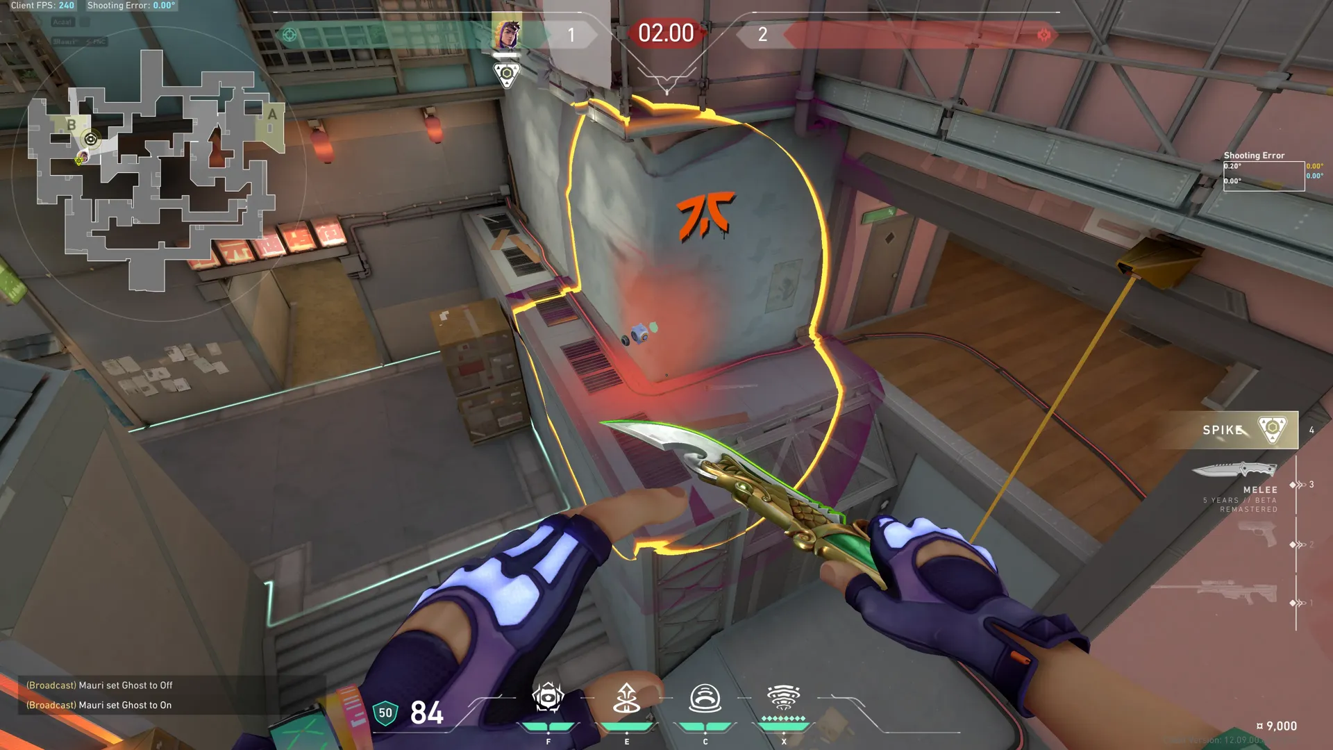 Miks M-pulse on Split Attack Site B — step 5 of 5: Result