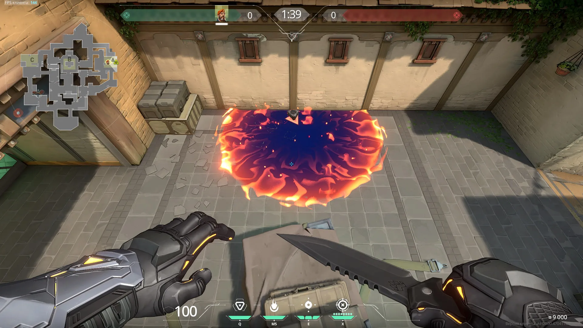 Brimstone Incendiary on Haven Attack Site A — step 3 of 3: Result
