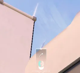 Brimstone Incendiary on Ascent Attack Site A — step 3 of 4: Aim — line up the shot